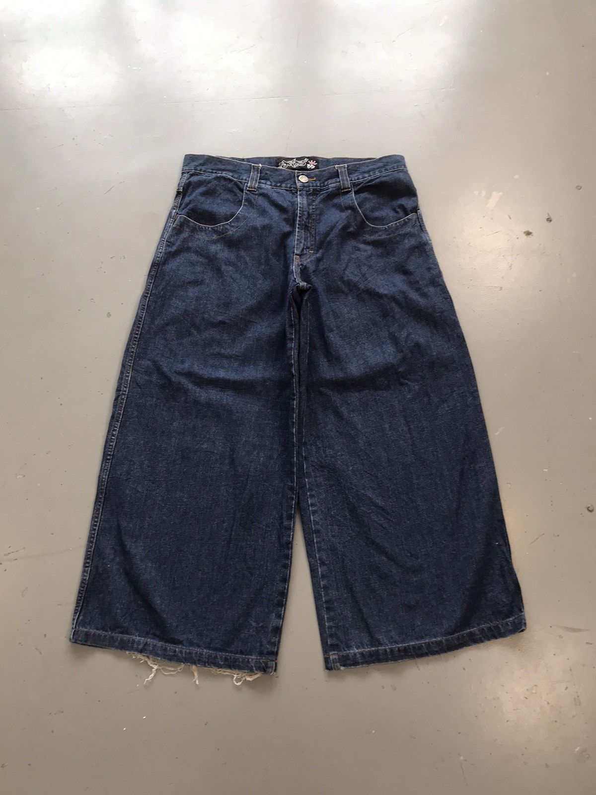 JNCO × Vintage Vintage Jnco SpellOut embroidered big pocket denim Size US 38 / EU 54 - 2 Thumbnail