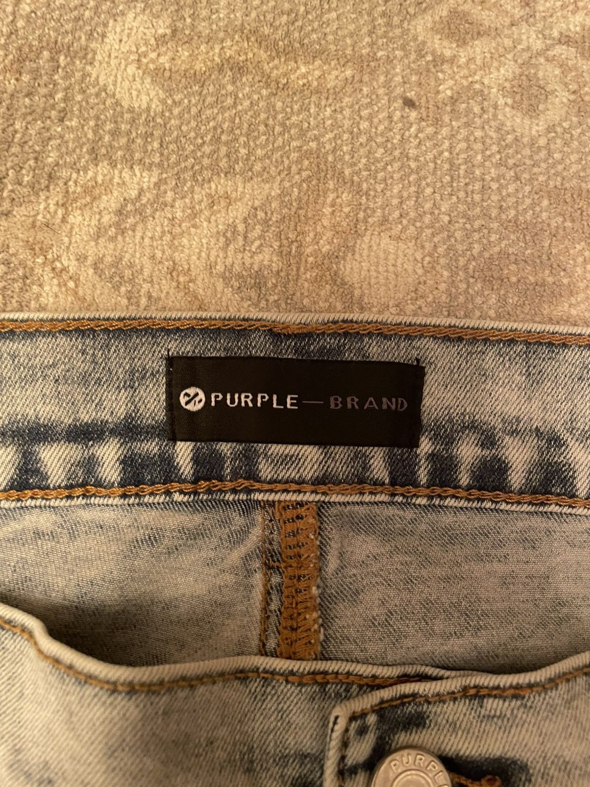 Purple Brand Purple Brand P001 Faded Distressed Skinny Jeans - Size 38 Size US 38 / EU 54 - 2 Thumbnail