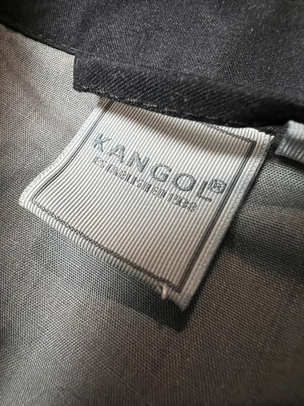 Kangol × Vintage Vintage Kangol Black Streetwear Jacket Size US XL / EU 56 / 4 - 4 Thumbnail