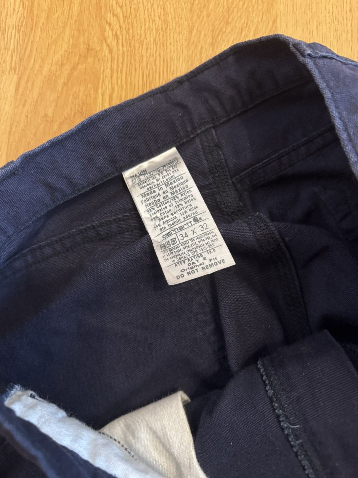 Carhartt × Vintage Vintage 90s Carhartt work cargo pants Y2K Size US 34 / EU 50 - 4 Thumbnail