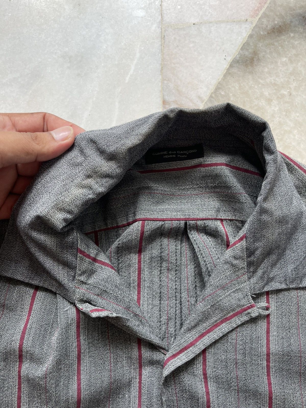 Comme des Garcons Homme Plus 1988 Comme Des Garcons Homme Plus Open Color Oversize Shirt Size US XL / EU 56 / 4 - 11 Thumbnail