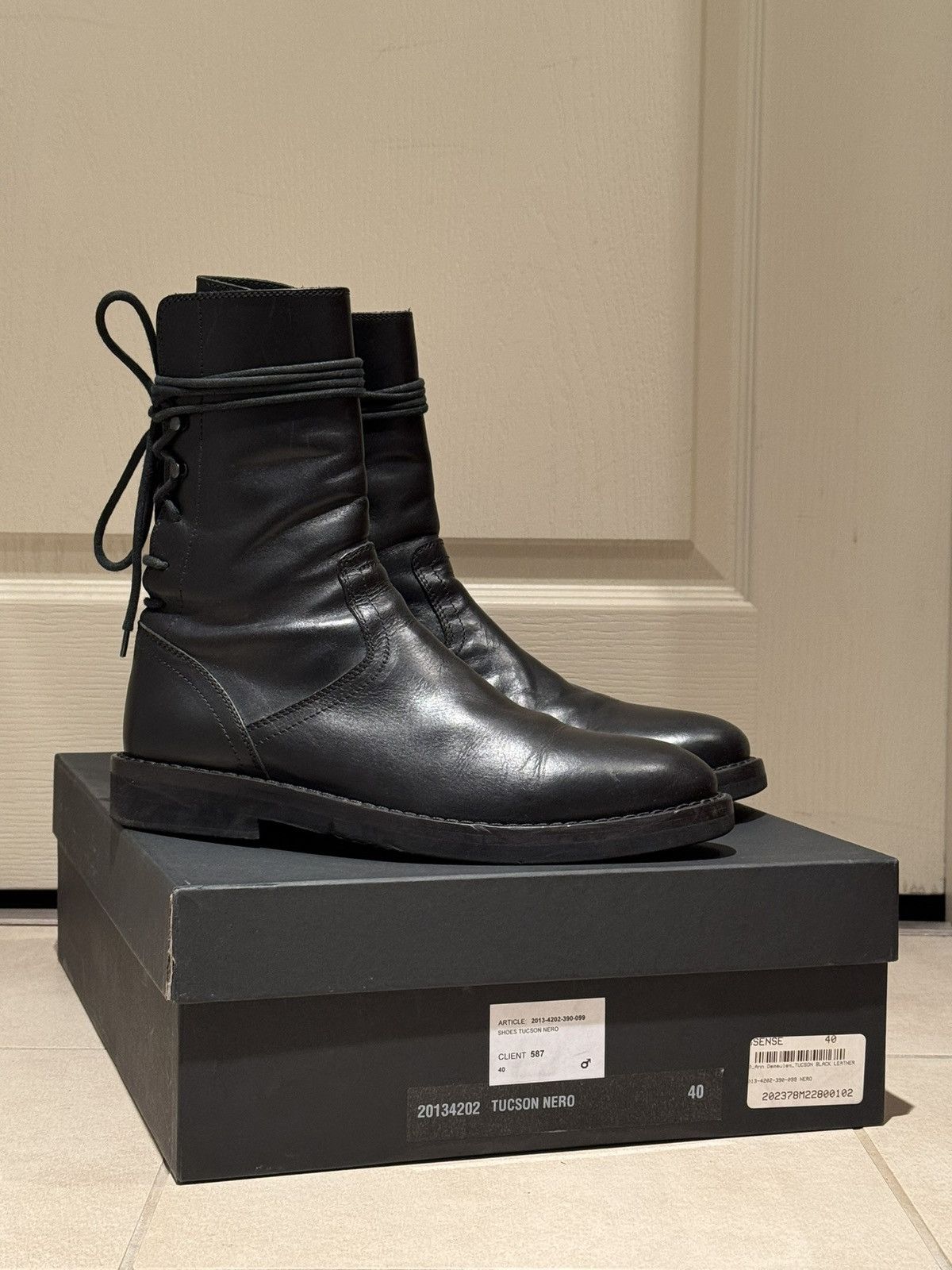 Ann Demeulemeester ANN DEMEULEMEESTER - Side Zip Boots | Grailed