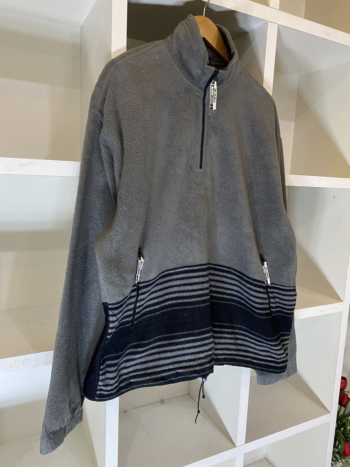 Michiko Koshino London Michiko London Jeans Fleece Jacket Size US L / EU 52-54 / 3 - 4 Thumbnail