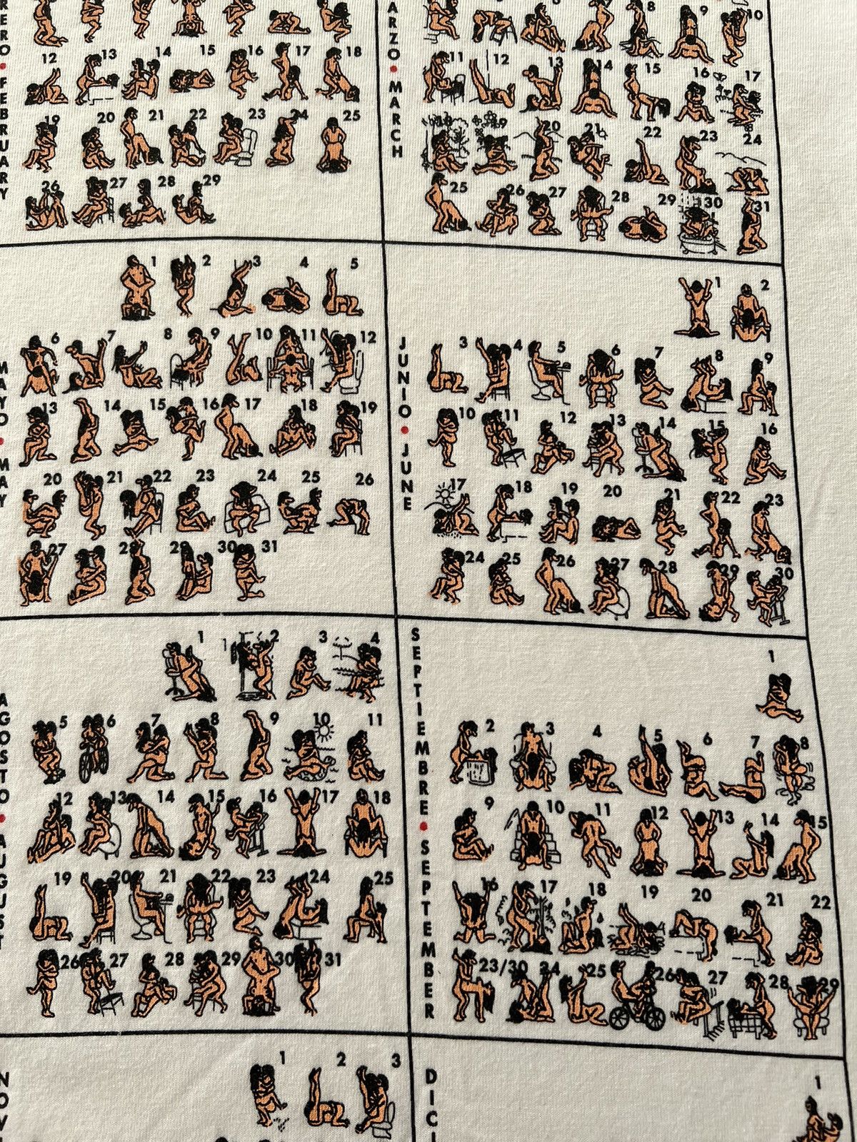 Vintage Vintage 2000s Sex Positions Kamasutra Porno Star Ibiza Size US M / EU 48-50 / 2 - 6 Thumbnail