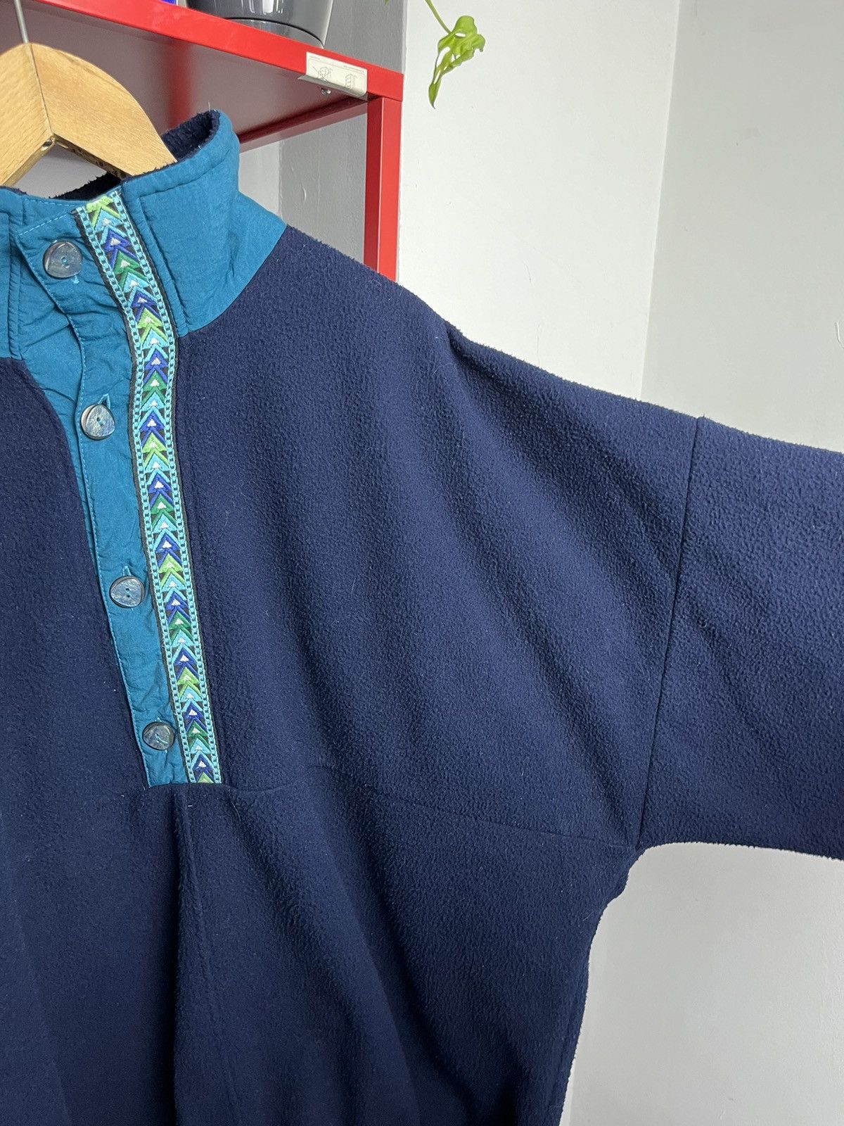 Japanese Brand × Vintage Vintage 80s fleece jacket danish design synchilla style Size US XL / EU 56 / 4 - 7 Thumbnail