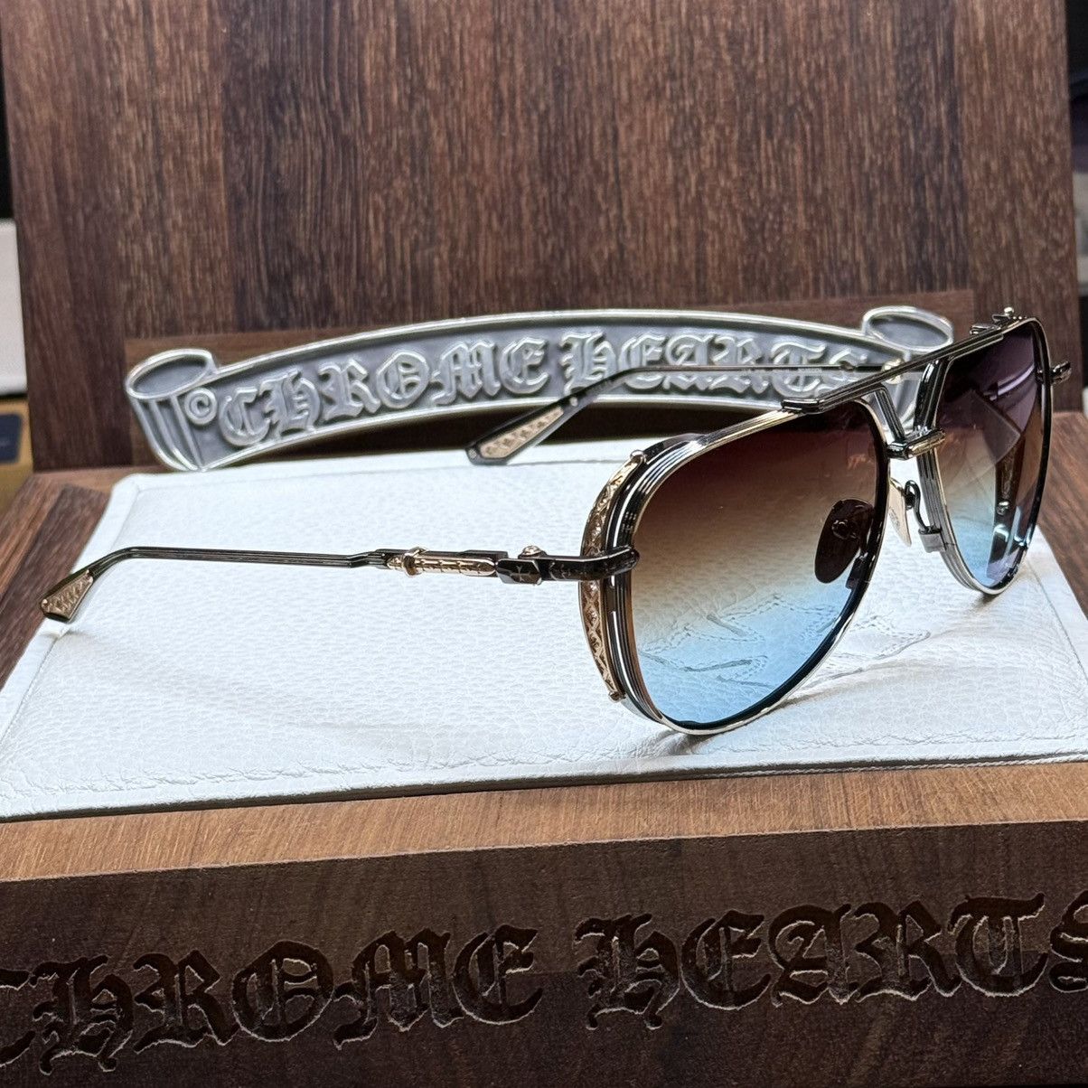 Chrome Hearts Chrome Hearts Box Eden 1/1 Sunglasses Size ONE SIZE - 4 Thumbnail