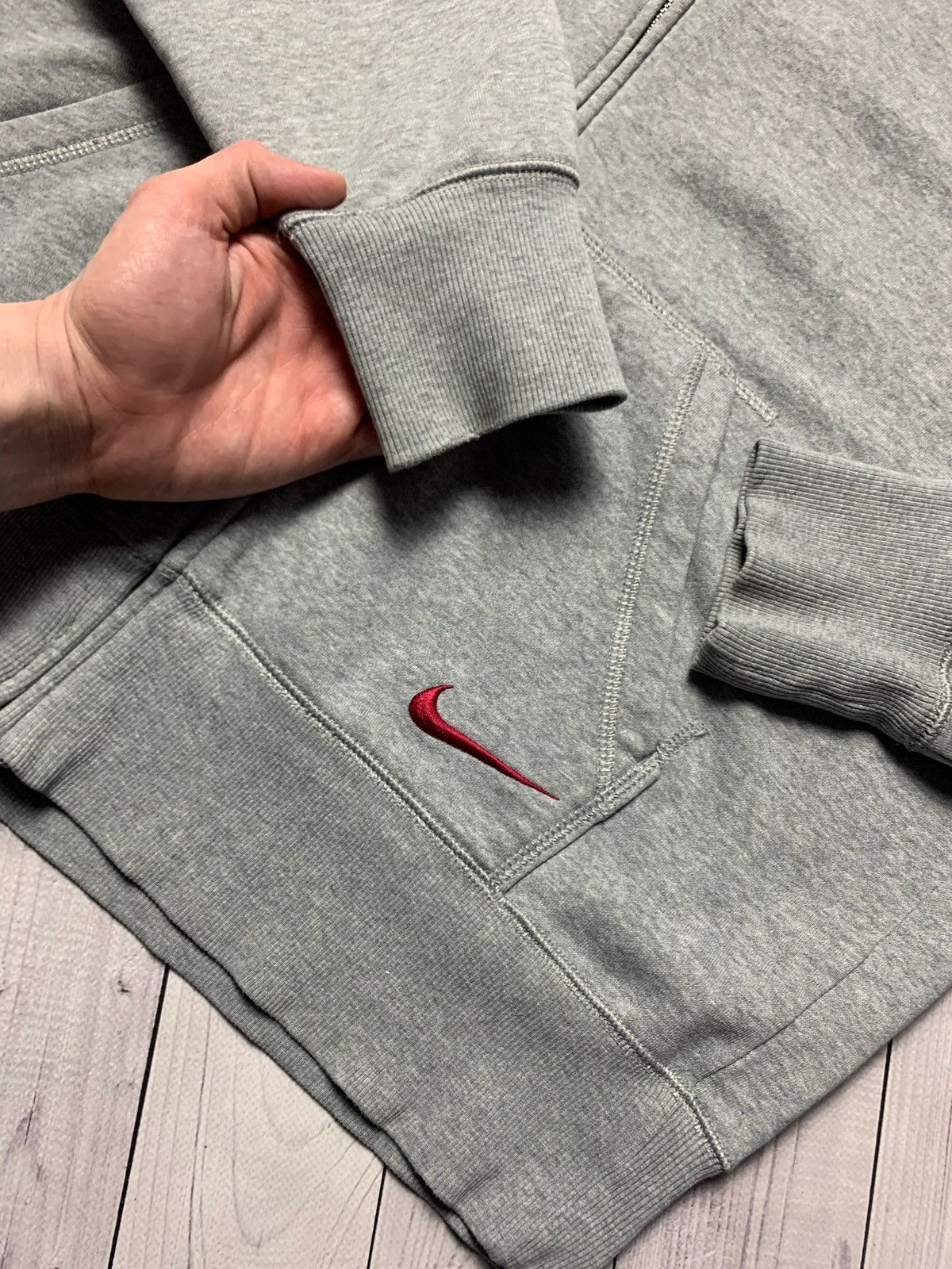 Nike × Vintage Vintage Nike Alabama zip hoodie size L Size US L / EU 52-54 / 3 - 5 Thumbnail