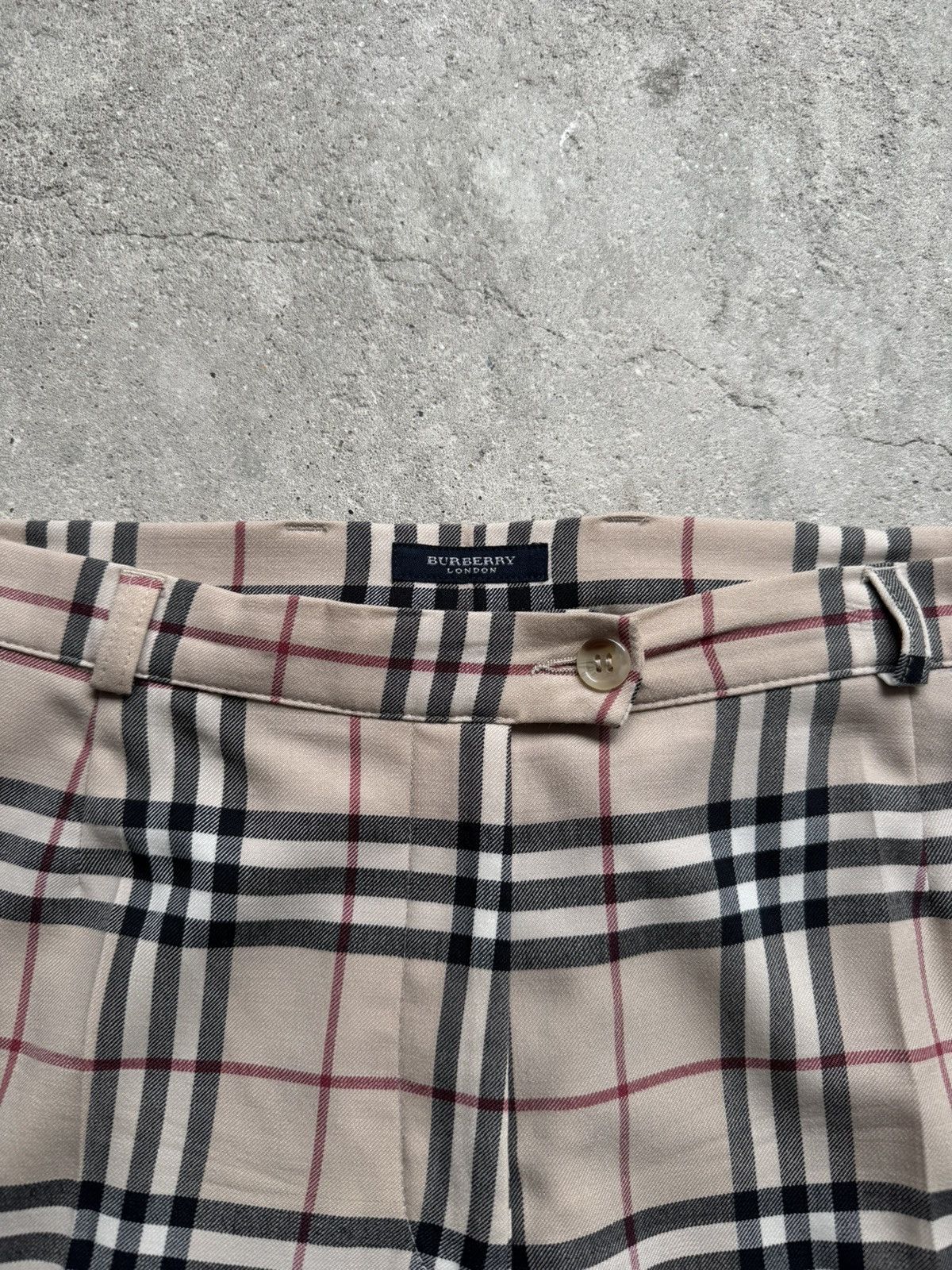Burberry Vintage Burberry Pants Plaid Nova Check Wool Size US 34 / EU 50 - 6 Thumbnail
