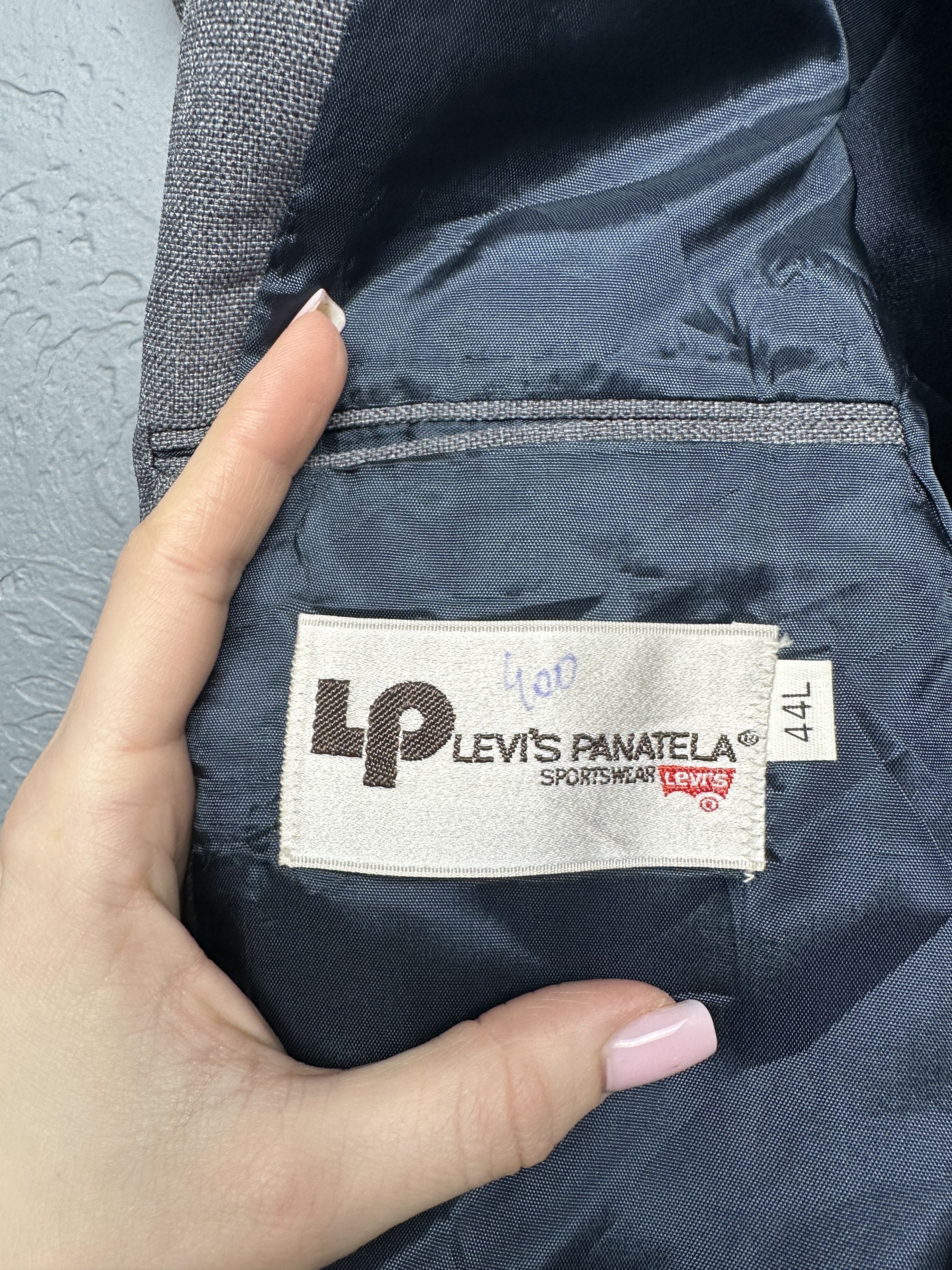 Levi's Levi's Panatela Vintage Mens Sport Coat Blazer Jacket Size 44L - 4 Thumbnail