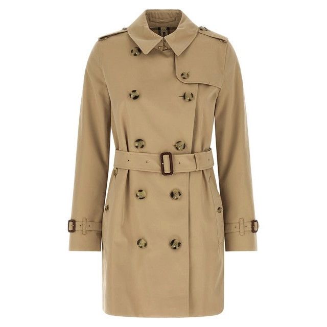 BURBERRY Kensington Beige Short Coat New & Authentic (Women'