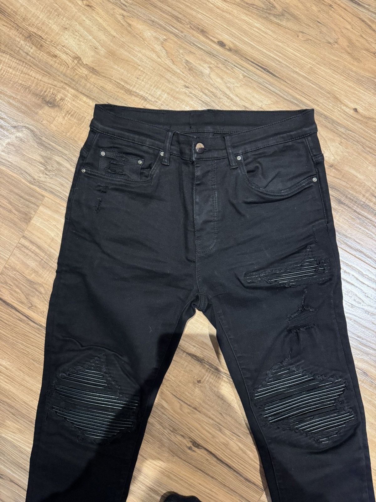 The Unbranded Brand Black jeans Size US 32 / EU 48 - 2 Thumbnail