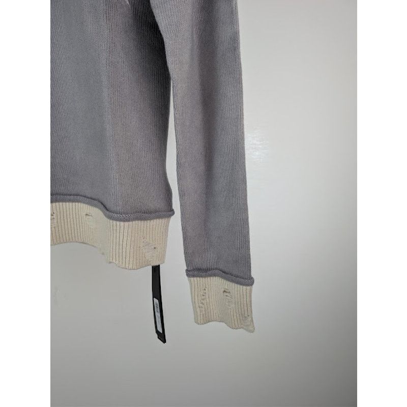 Amiri o1rshd1 Vintage Cashmere Crew Sweater in Grey Size US M / EU 48-50 / 2 - 5 Thumbnail
