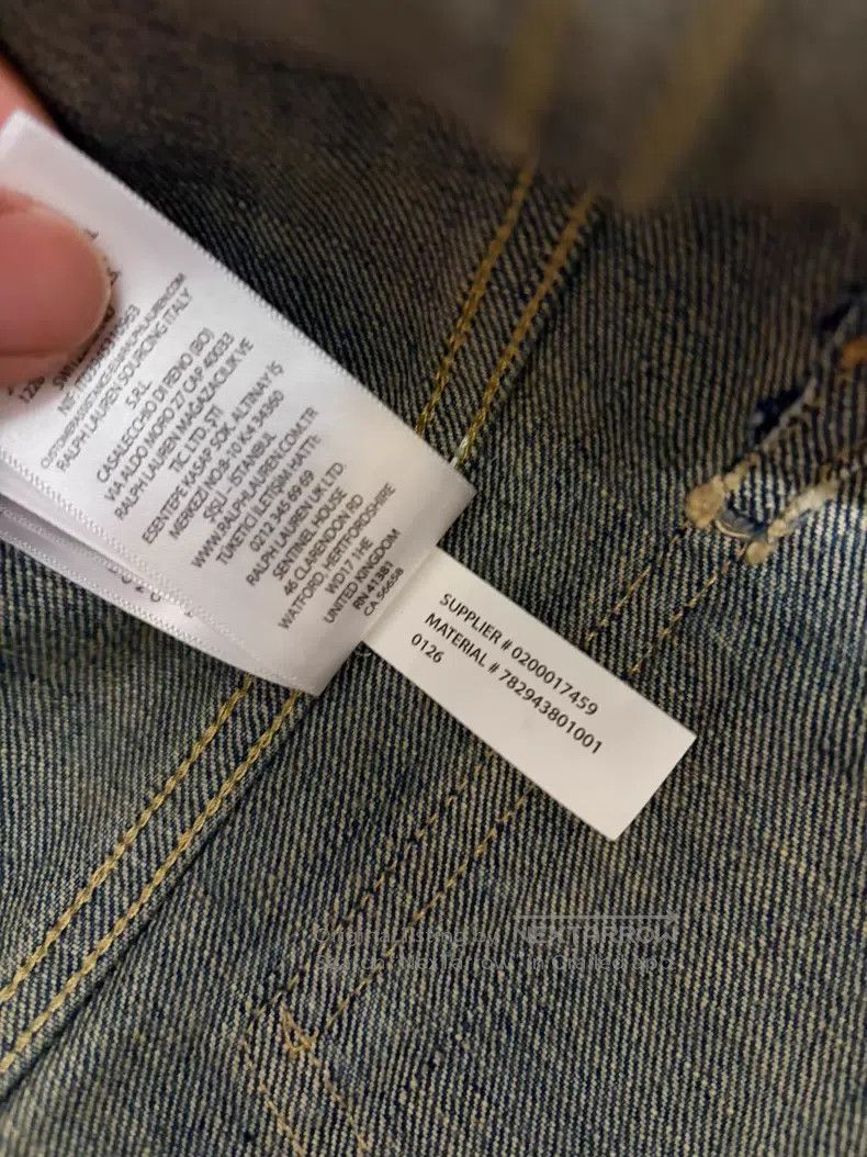 RRL Ralph Lauren RRL Ralph Lauren Washed and distressed denim jacket Size US M / EU 48-50 / 2 - 7 Thumbnail