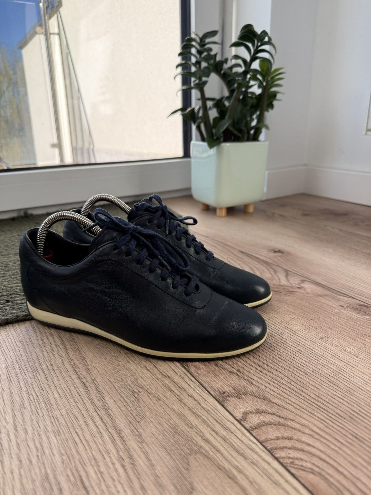 Prada × Vintage Vintage Prada formal shoes black Size US 6 / EU 39 - 3 Thumbnail