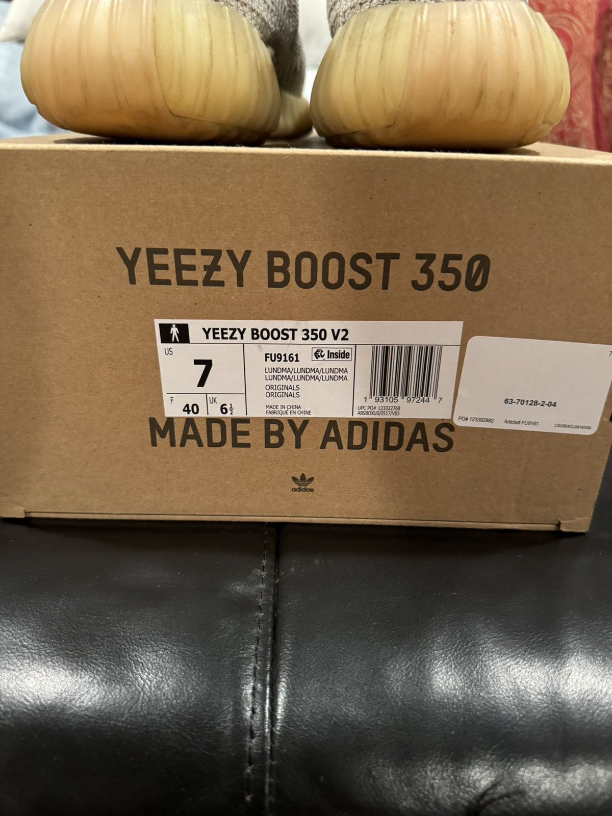 Adidas ADIDAS YEEZY BOOST 350 V2 ‘LUNDMARK’ (NON-REFLECTIVE) SIZE 7 Size US 7 / EU 40 - 4 Thumbnail
