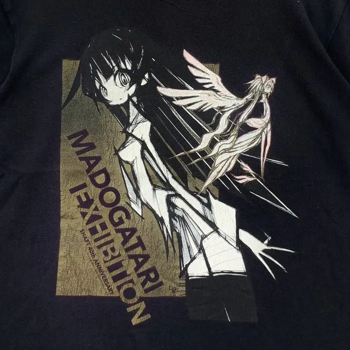 Vintage ANIME MONOGATARI MADOGATARI Shaft Exhibition Tee Shirt Size US L / EU 52-54 / 3 - 3 Thumbnail