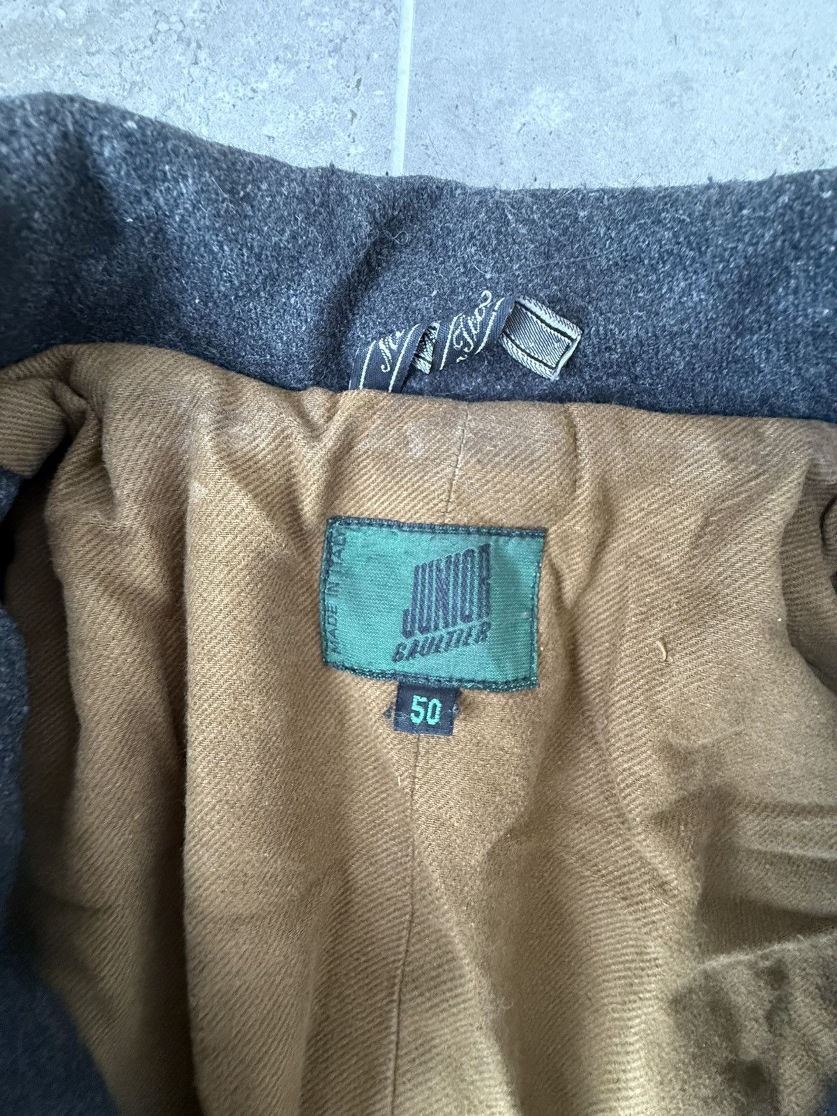 Jean Paul Gaultier 1990's Jean Paul Gaultier Junior Militar Coat Trench Size US M / EU 48-50 / 2 - 5 Thumbnail