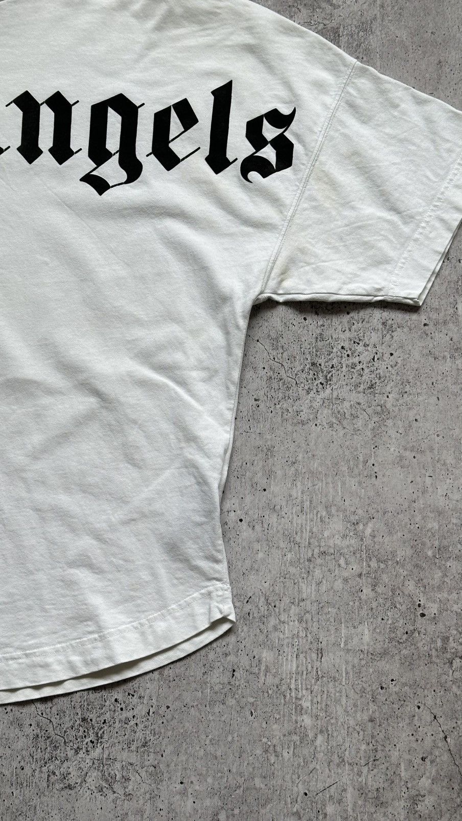 Palm Angels Palm Angels Big Logo Oversized T Shirt Size US M / EU 48-50 / 2 - 2 Thumbnail