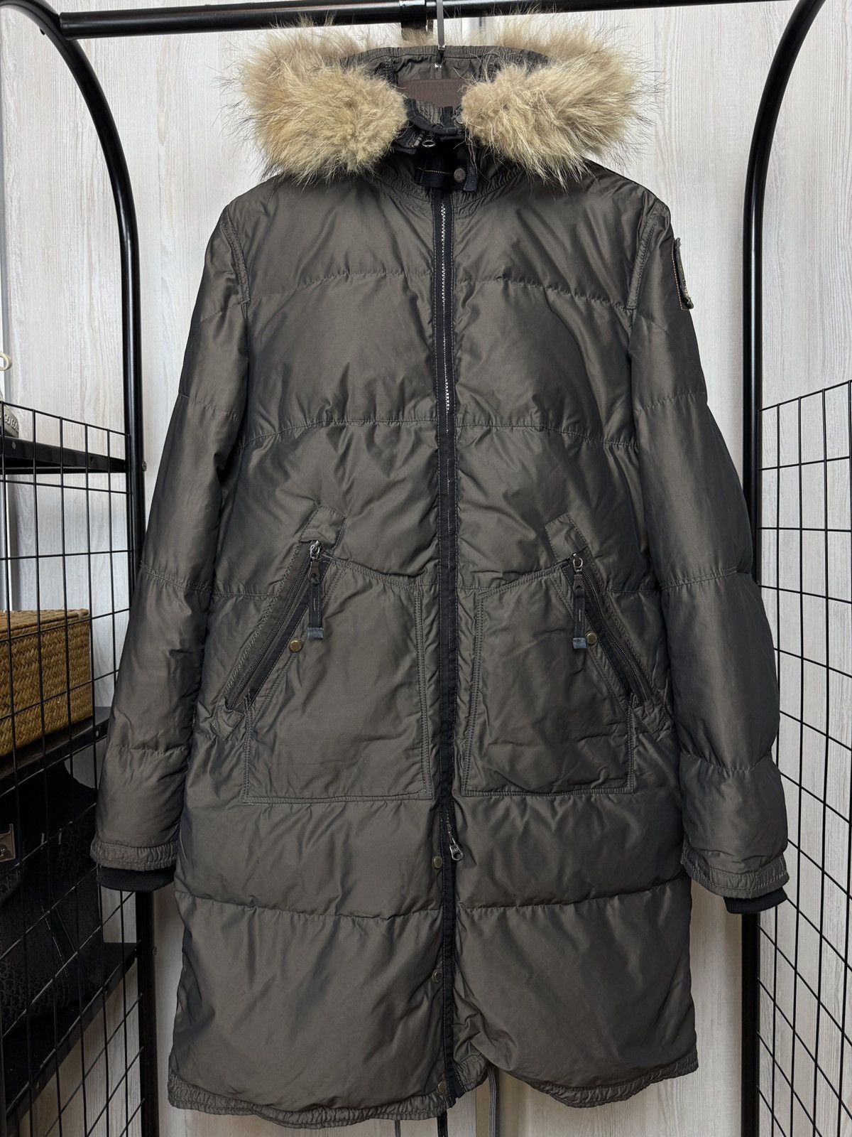 Parajumpers Parajumpers vintage nylon quilted down long winter jacket Size L / US 10 / IT 46 - 3 Thumbnail