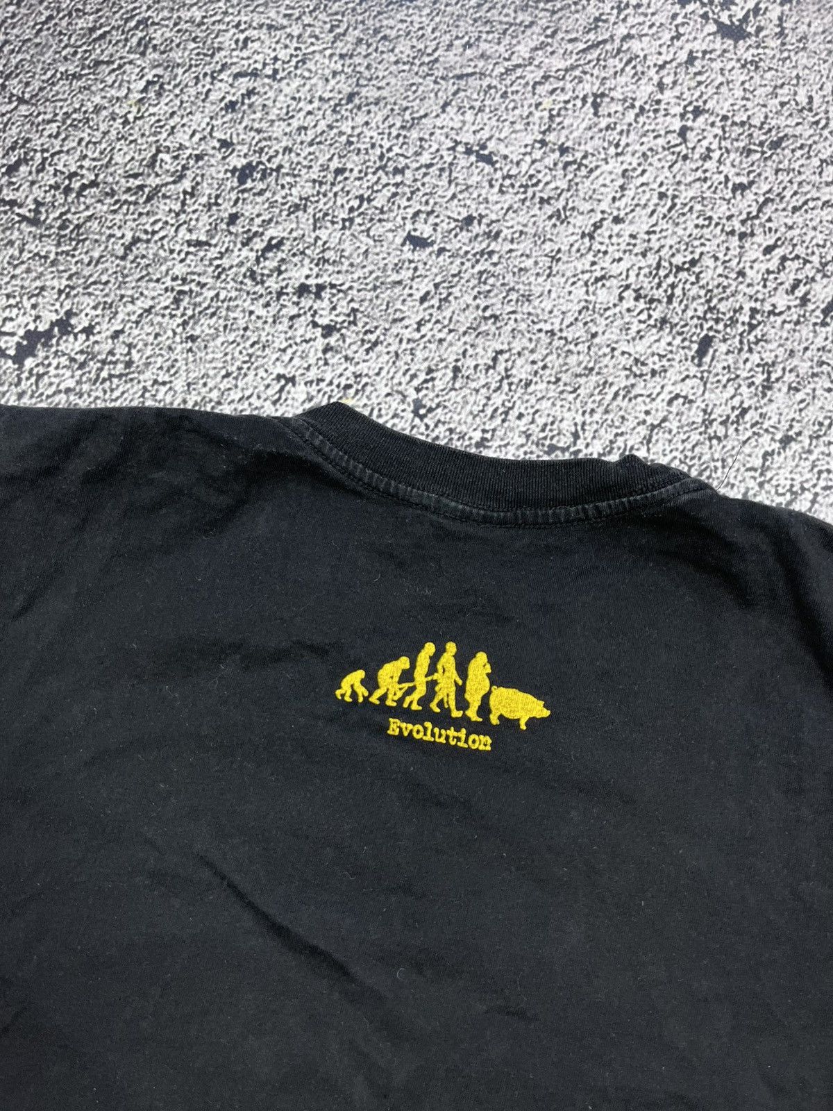 Vintage Vintage humor printed evolution logo tee M Size US M / EU 48-50 / 2 - 6 Thumbnail