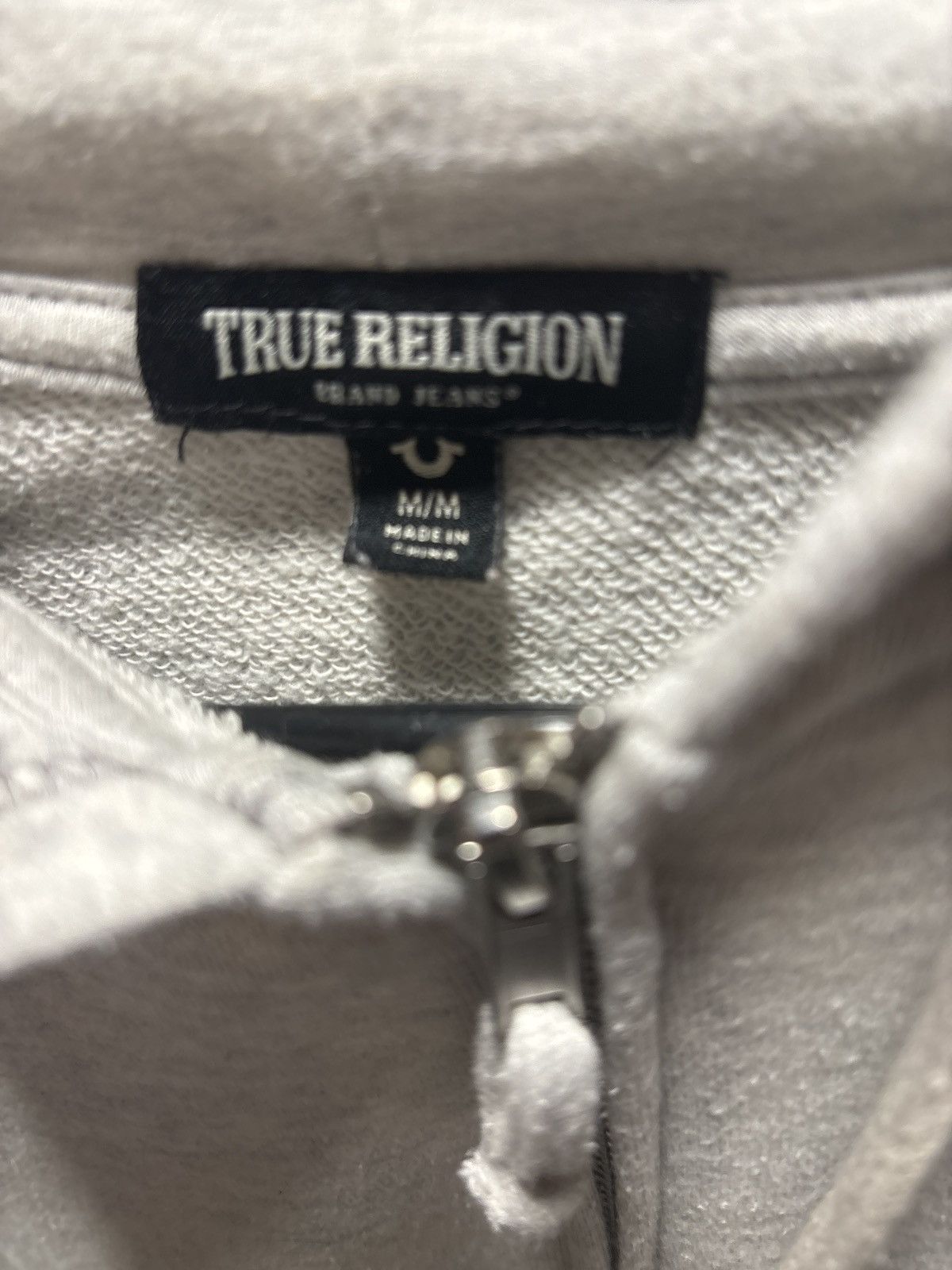 True Religion × Vintage True Religion full zip hoodie Size US M / EU 48-50 / 2 - 3 Thumbnail