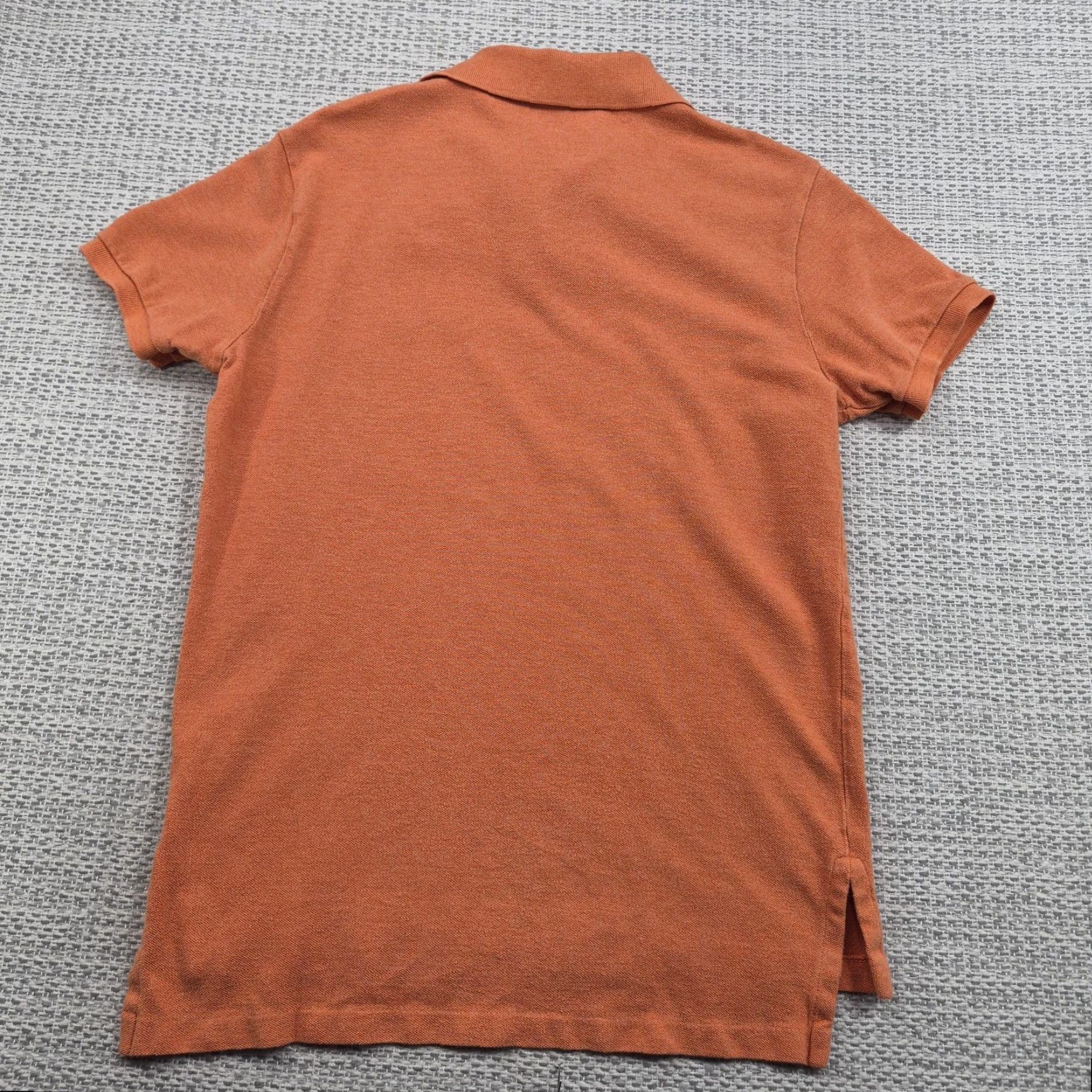 Polo Ralph Lauren Polo Ralph Lauren Polo Shirt Mens Small Orange Custom Fit Knit Cotton Pique Short Sleeve Embroidered Logo Polo Shirt Size US S / EU 44-46 / 1 - 5 Thumbnail