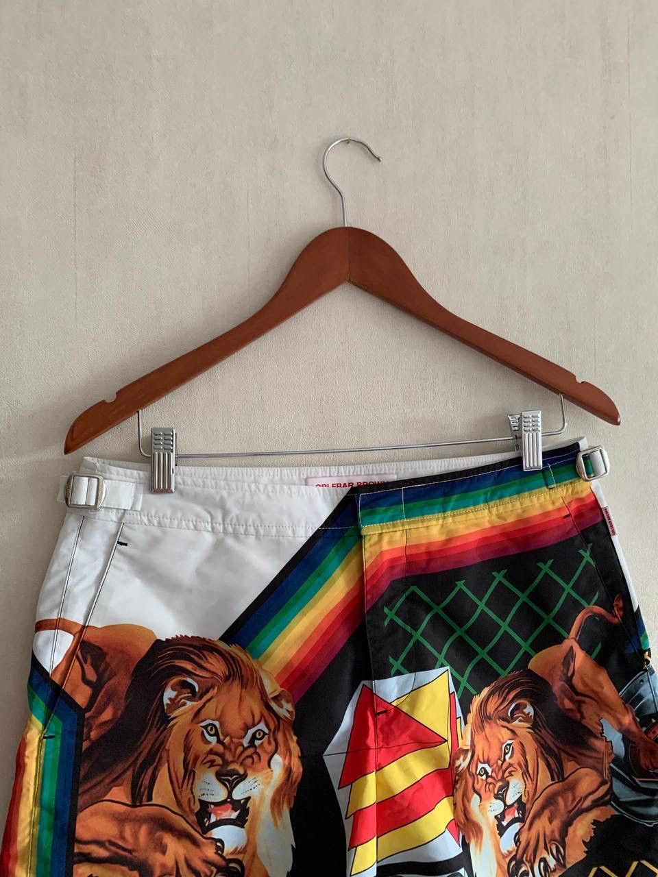 Orlebar Brown Orlebar Brown Bulldug Swimming Shorts Lion Print Sz 31 Size US 31 - 3 Thumbnail