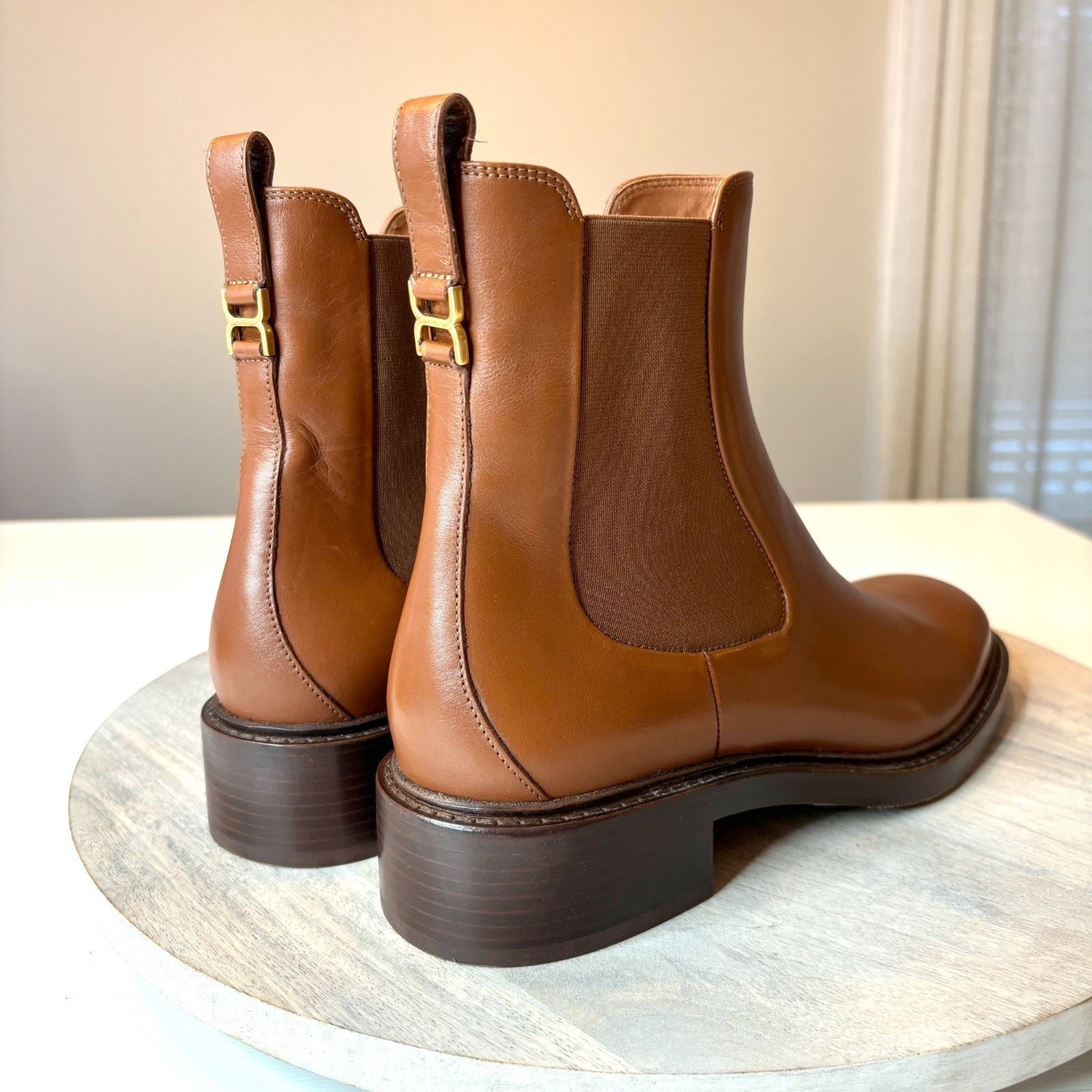 Chloe Chloe Marcie Brown Leather Chelsea Ankle Boots US Size 10 Size US 10 / IT 40 - 6 Thumbnail