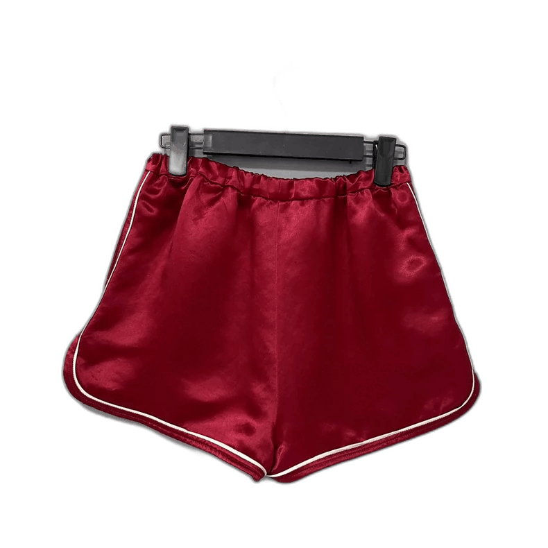 Gucci Gucci Red Cherry Print Silk Shorts Size 26" / US 2 / IT 38 - 1 Thumbnail