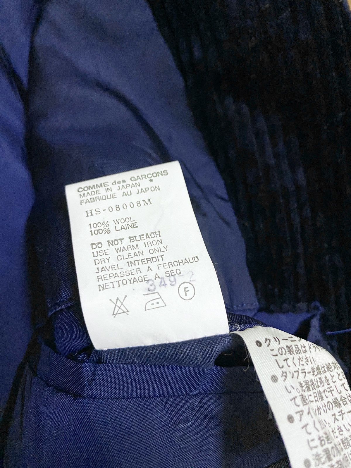 Comme des Garcons Homme Rare Vintage Comme Des Garcons Homme Corduroy Jacket 1988s Size US M / EU 48-50 / 2 - 9 Thumbnail