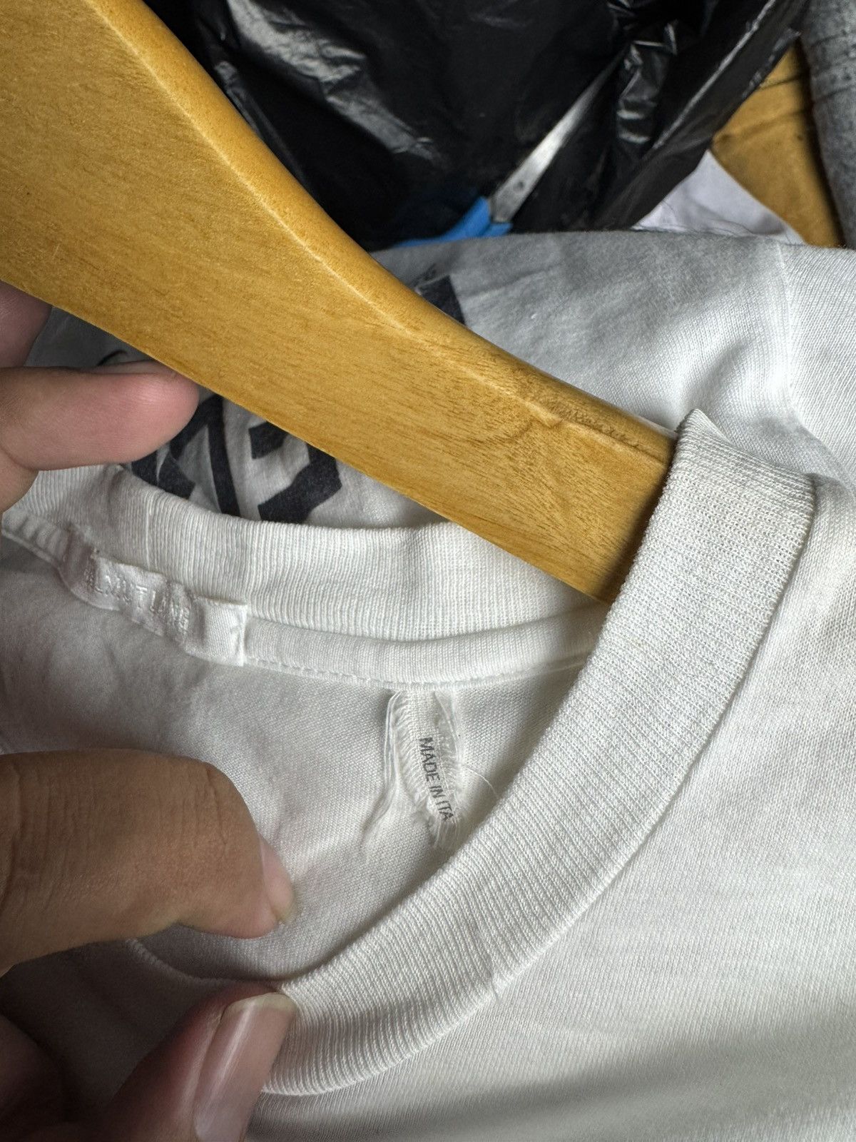 Helmut Lang Helmut Lang SS05 Rope Tees Size US M / EU 48-50 / 2 - 8 Thumbnail