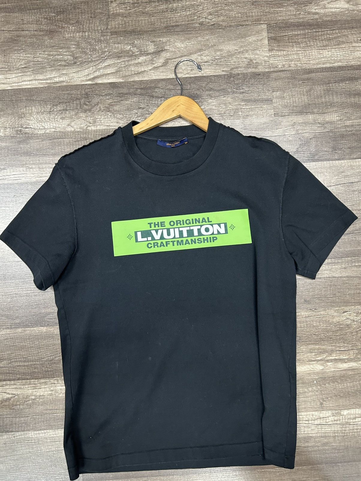 Louis Vuitton Black Louis Vuitton Original Craftmanship T-shirt | Grailed