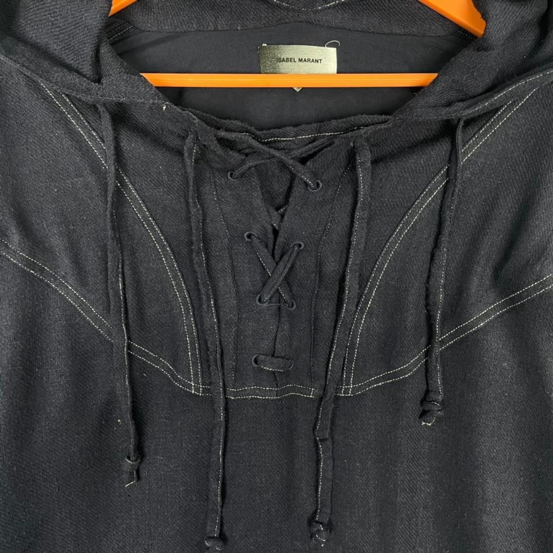 Isabel Marant Vintage Isabel Marant Boxy Style Pullover Hoodie Size XL Size US XL / EU 56 / 4 - 6 Thumbnail