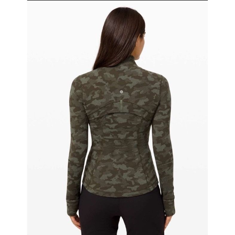 Lululemon Lululemon Define Jacket LuonHeritage Camo Dark Olive Green T Size XS / US 0-2 / IT 36-38 - 6 Thumbnail