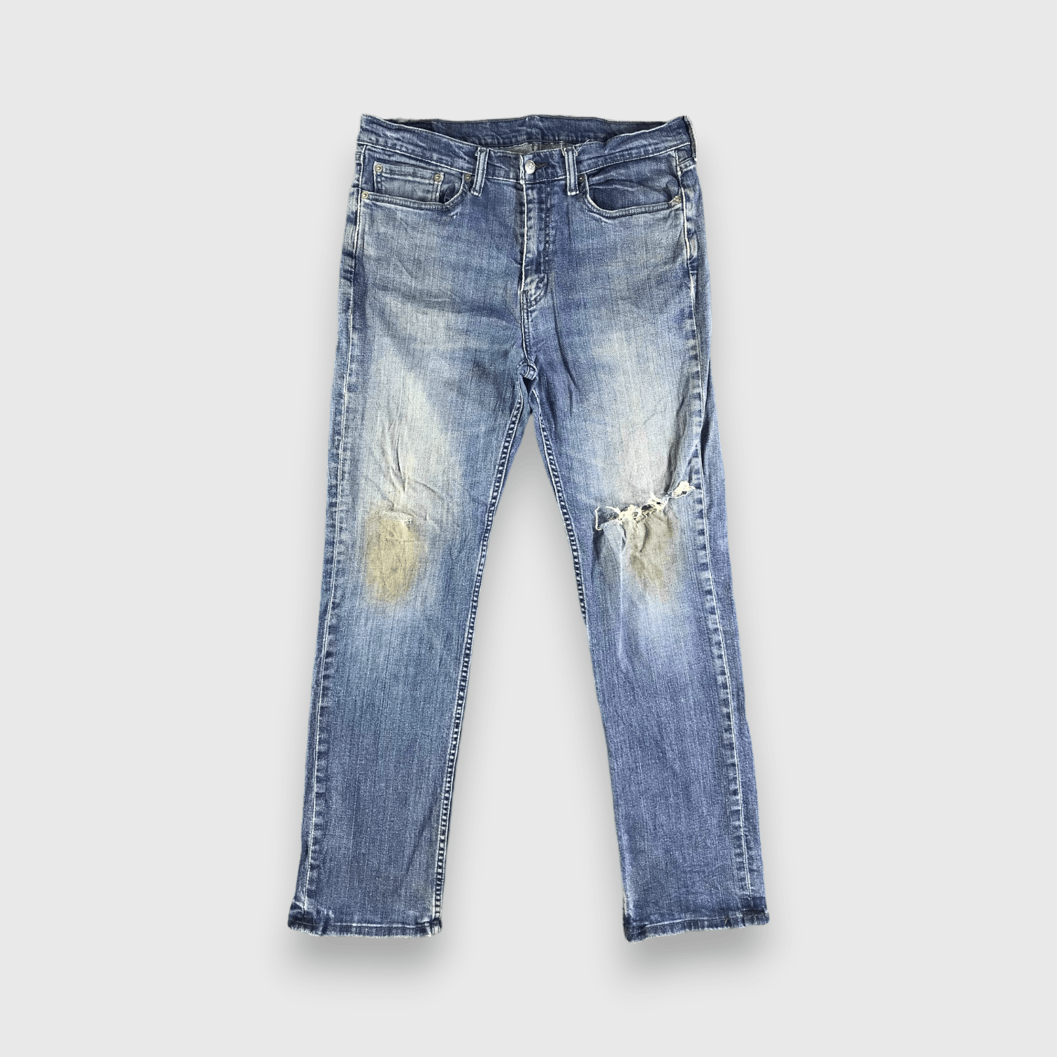 Vintage Blue Wash Levis 514 Jeans-J3183