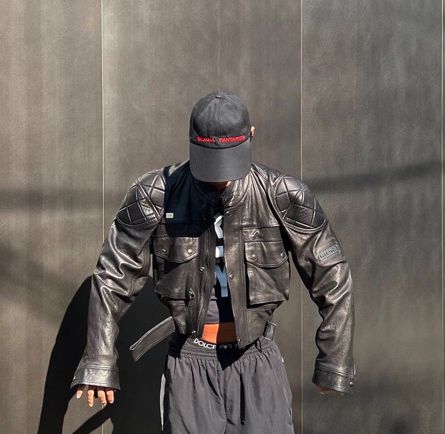 martine rose ライダース Martine Rose SUPERSIZED BIKER JACKET – 082plus