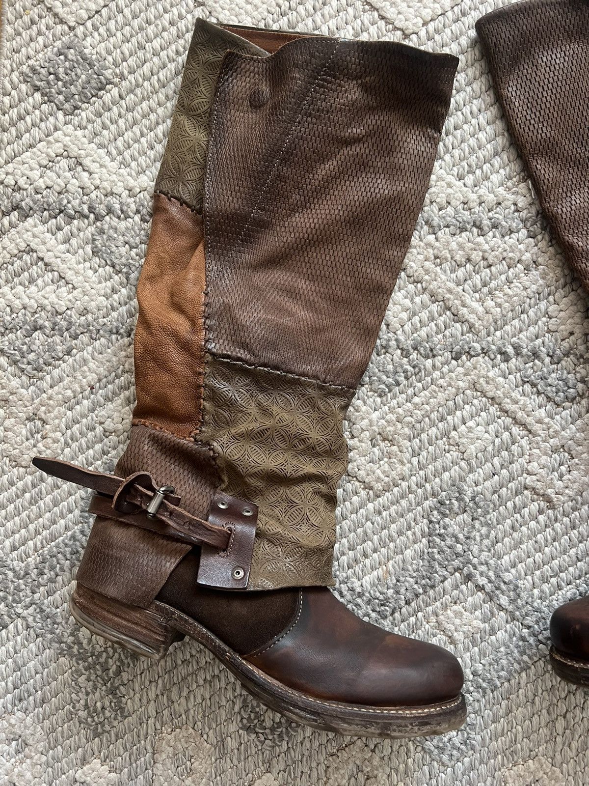 A.S.98 × Vintage A.S.98 Airstep Avantgarde Boot Vintage y2k Size US 10 / IT 40 - 4 Thumbnail