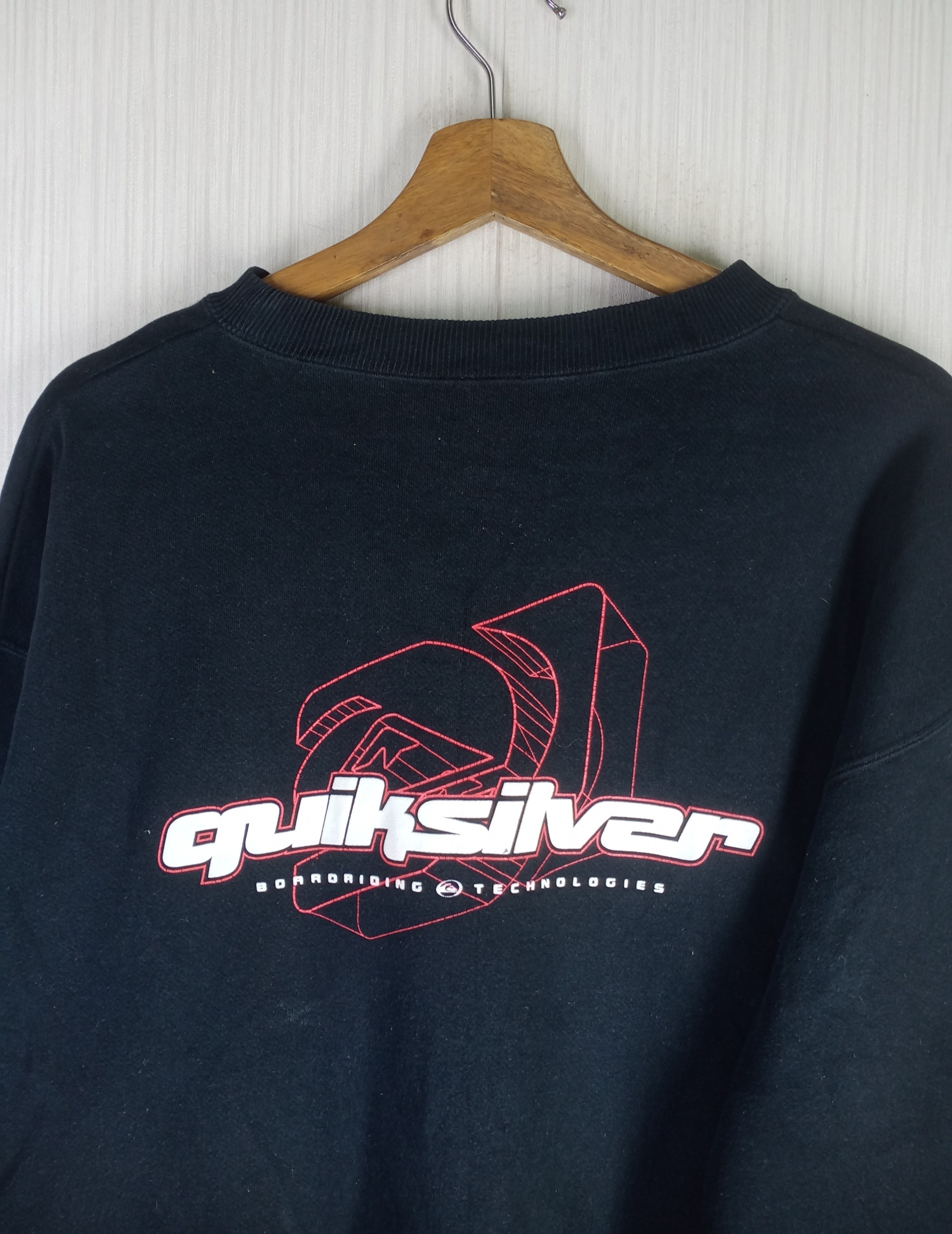 Quiksilver Quicksilver Boarding Technologies Big Logo Sweatshirt Size US XL / EU 56 / 4 - 2 Thumbnail