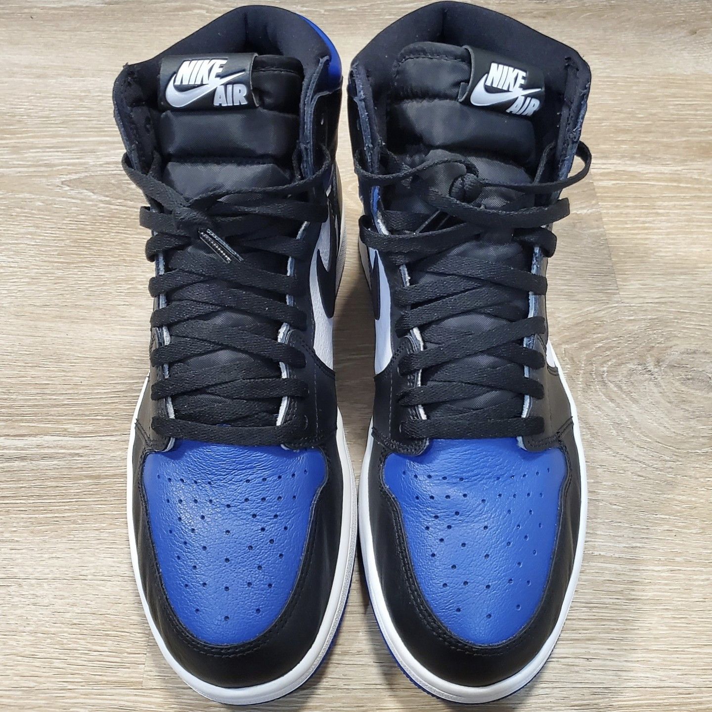 Jordan Brand Size 13 - Jordan 1 Retro OG High Royal Toe CLEAN PAIR Size US 13 / EU 46 - 7 Thumbnail