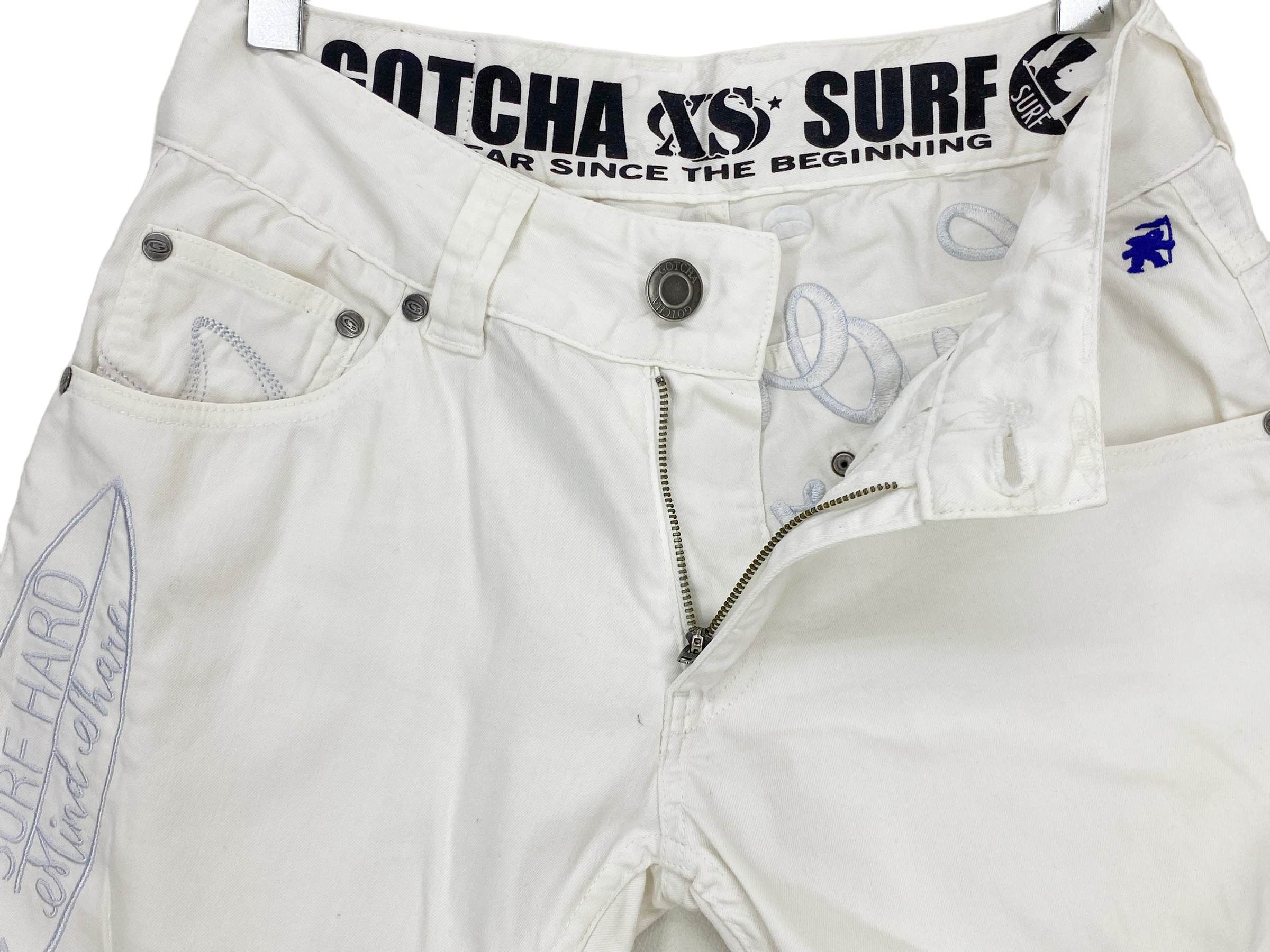 Gotcha Gotcha Spell Out Denim Jeans Surf Jeans Embellished Pant Size US 31 - 8 Thumbnail