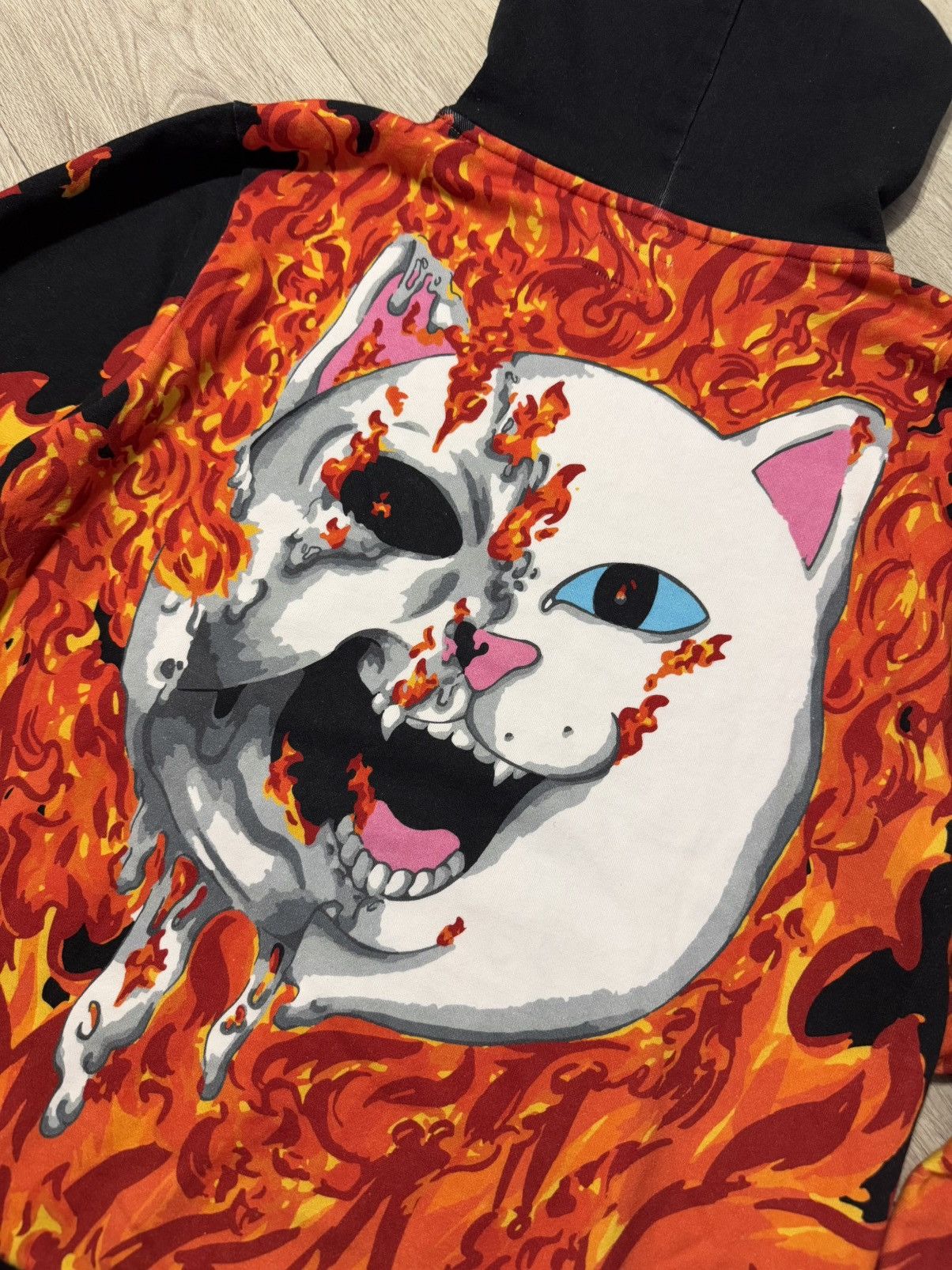 RIPNDIP × Vintage 🔷RIPNDIP Nerm in Hell Crazy Hoodie🔷 Size US S / EU 44-46 / 1 - 10 Thumbnail