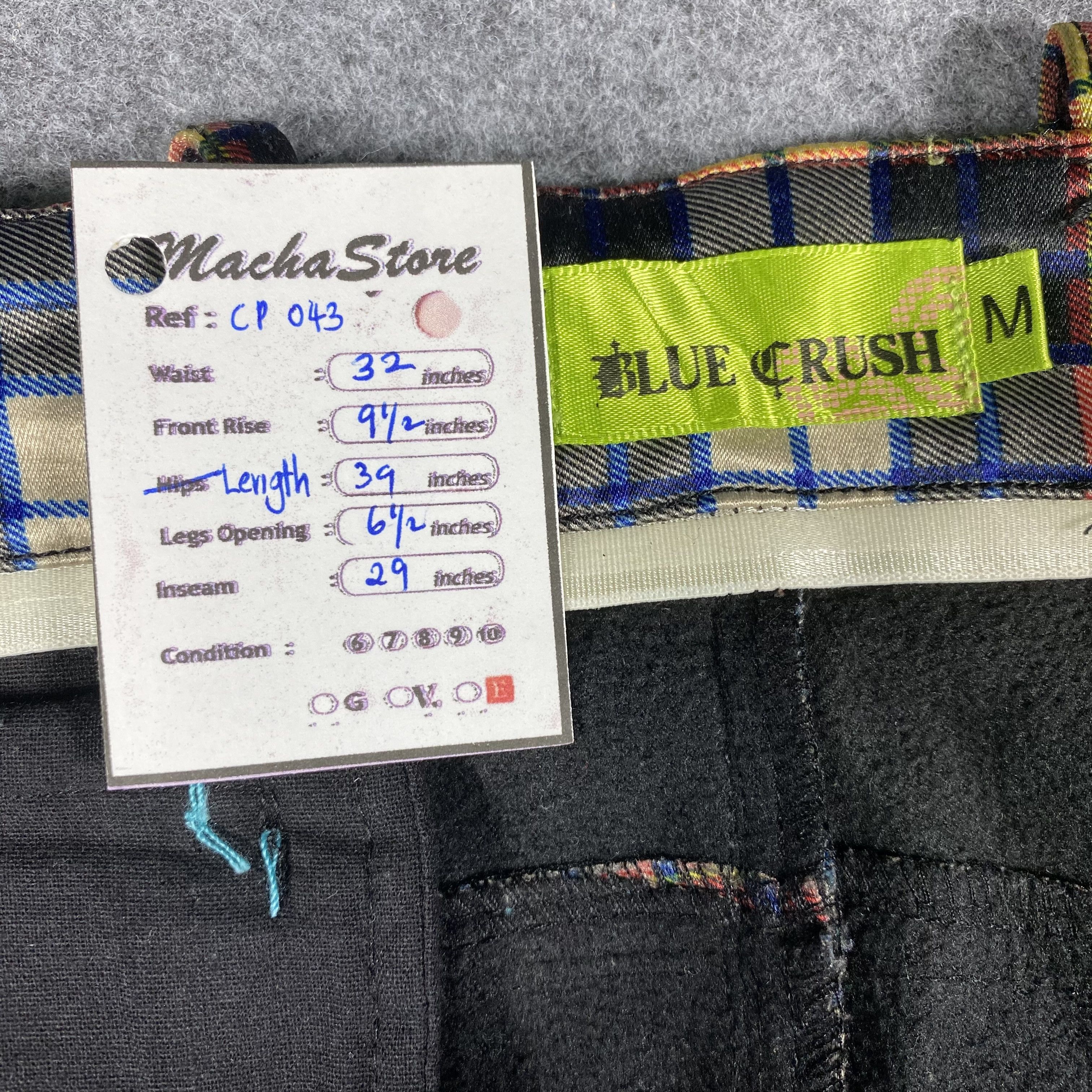 Japanese Brand Japanese Brand Blue Crash Multipocket Tactical Cargo Pants Size US 32 / EU 48 - 7 Thumbnail