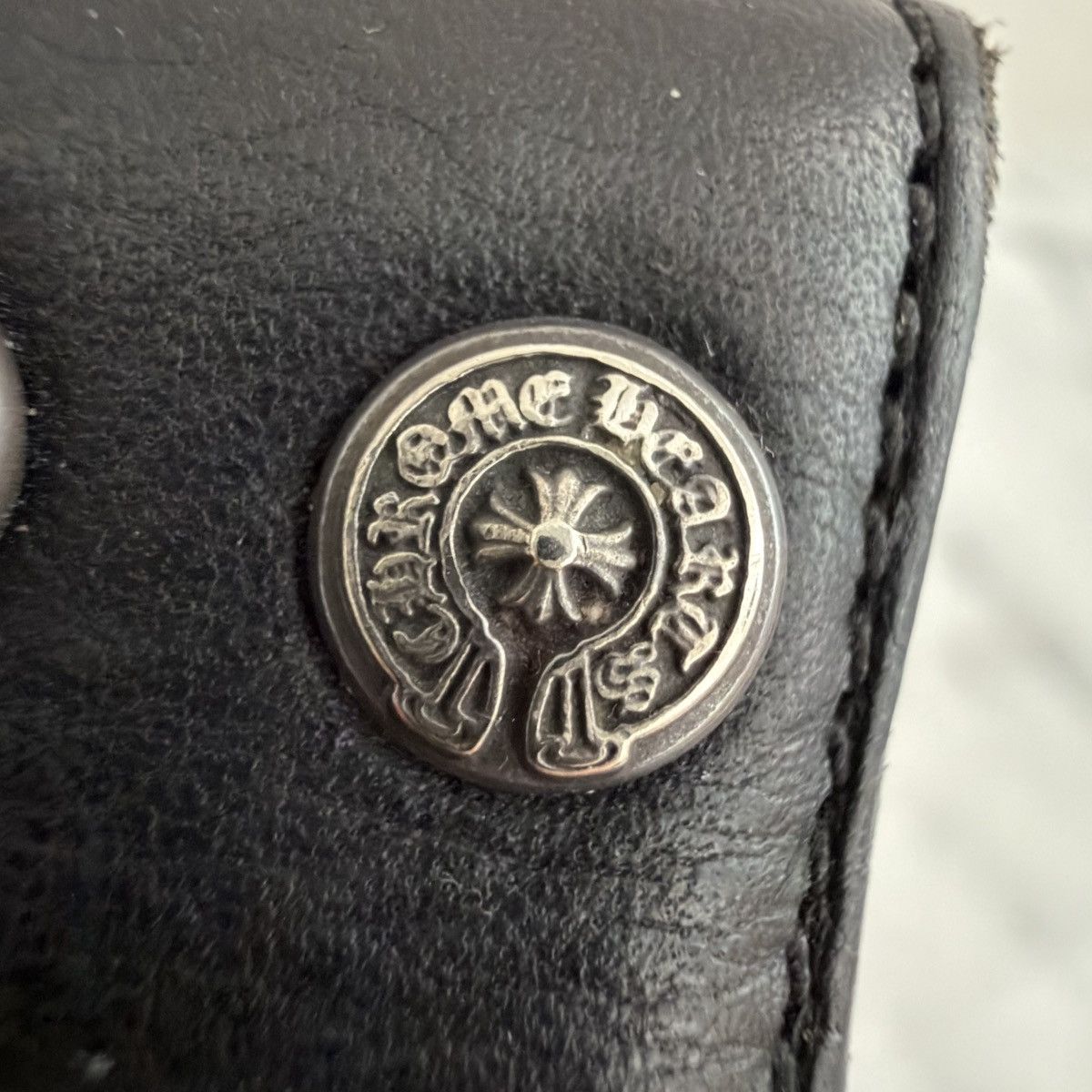 Chrome Hearts Chrome Hearts Leather Belt Strap 30” Size 30 - 8 Thumbnail