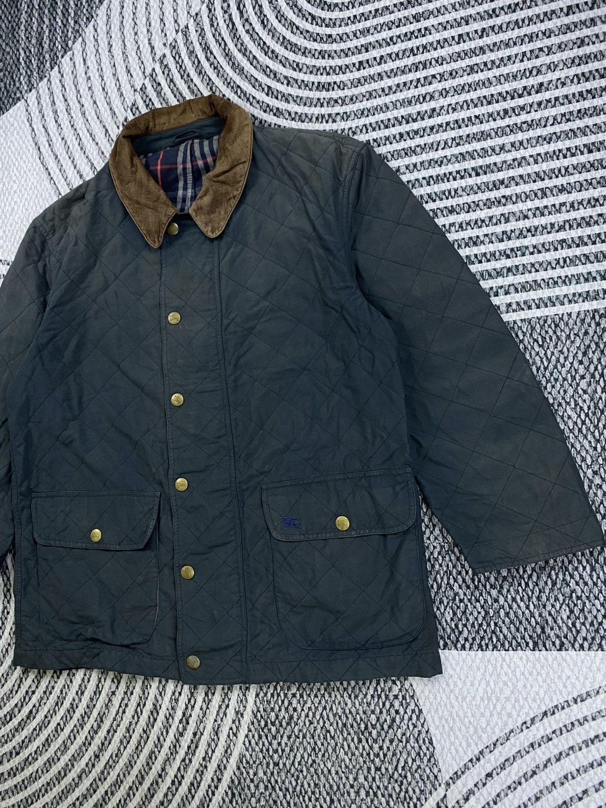 Burberry Vintage Burberry Nova Checked Fullzip Jacket Size US XL / EU 56 / 4 - 4 Thumbnail
