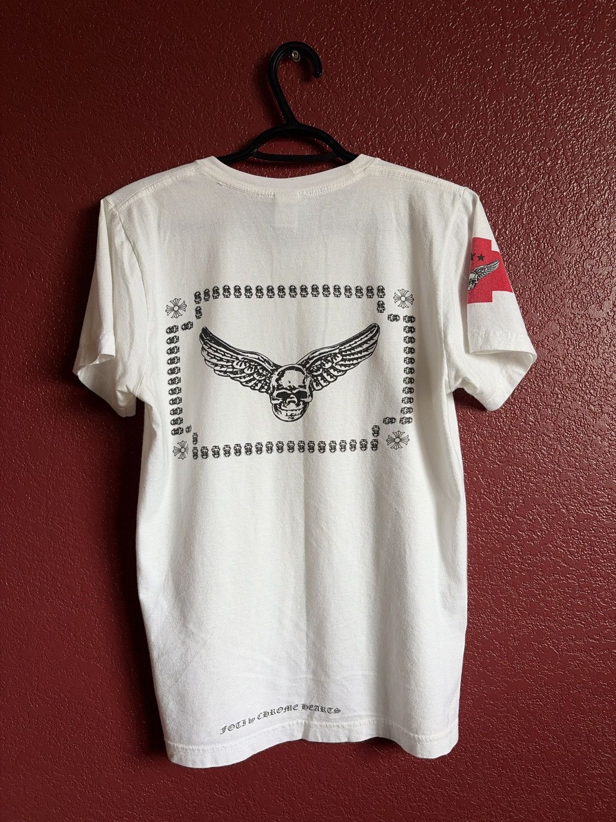 Chrome Hearts Foti Chrome Hearts Tee Size US S / EU 44-46 / 1 - 1 Thumbnail
