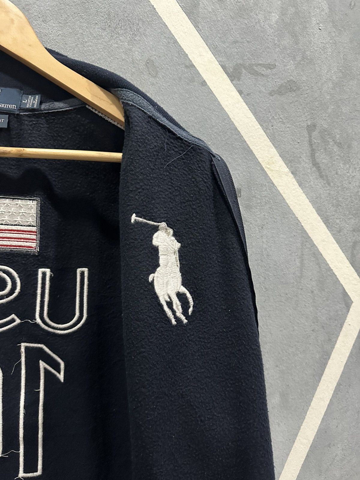 Polo Ralph Lauren Polo Ralph Lauren USA Zipper Sweatshirt Size US L / EU 52-54 / 3 - 9 Thumbnail
