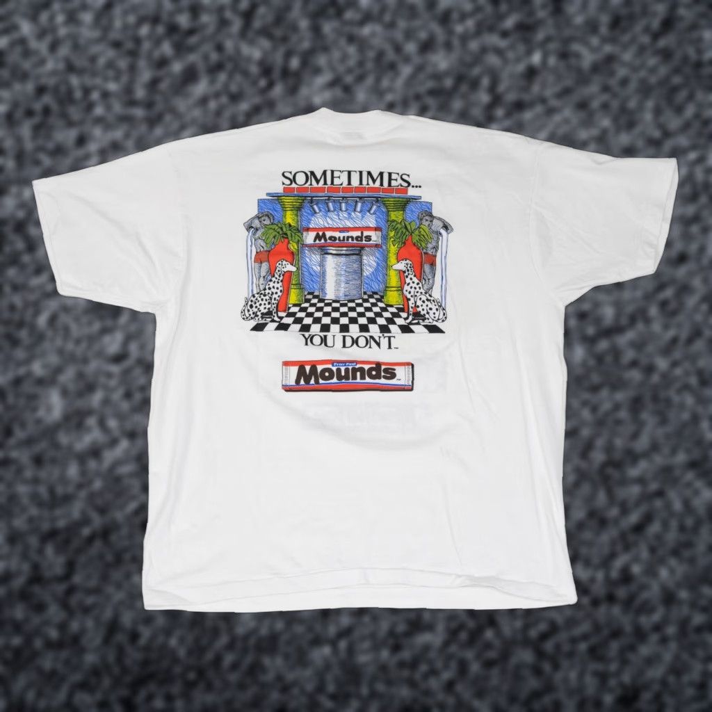 T-shirt Vintage Urban Wear XL Blanc - Graphic Print "U So Craaze" - Humour Années 90 - Occasion Bon État
