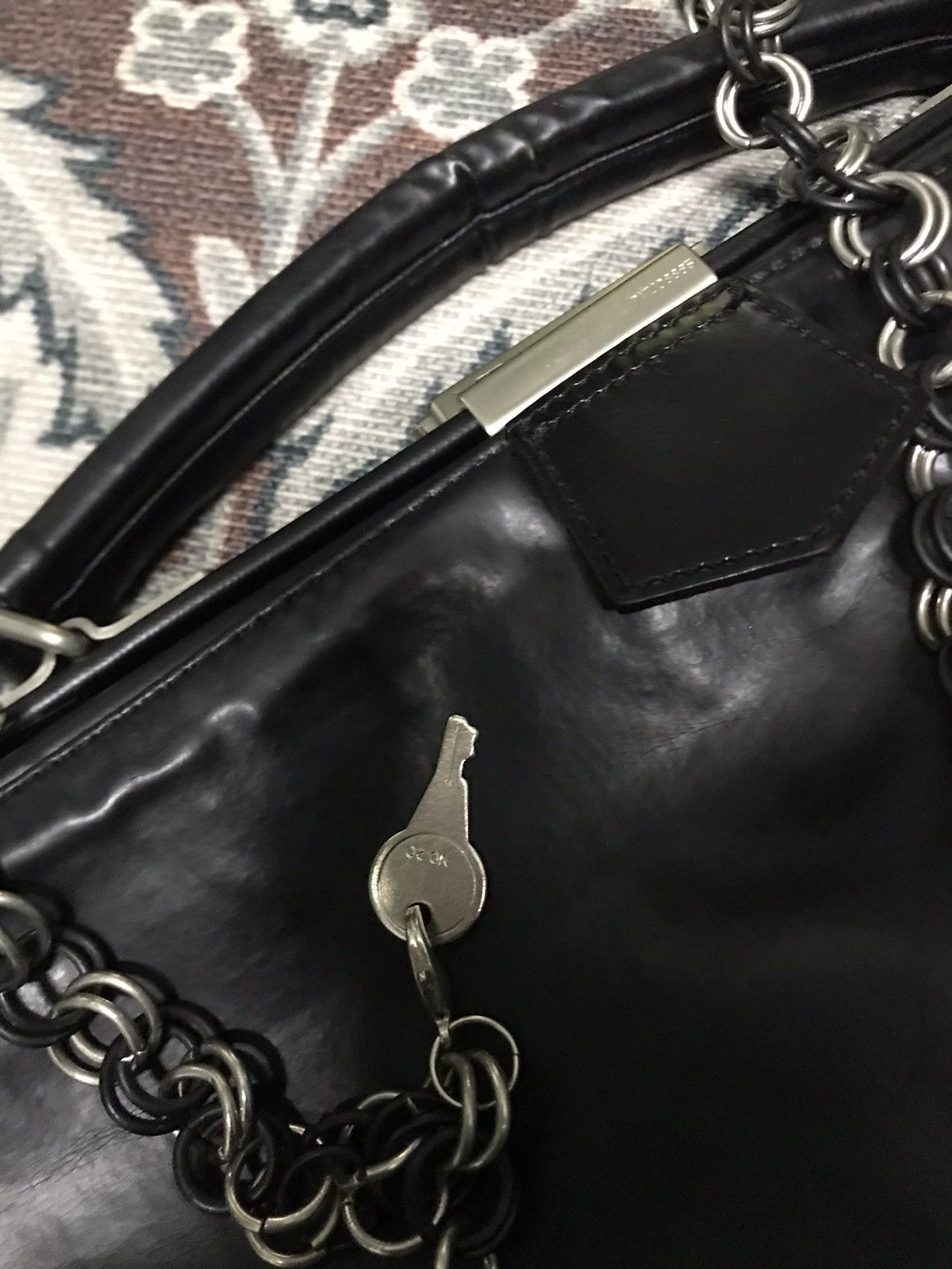 Jean Paul Gaultier × Vintage 1990s Jean Paul Gaultier Studded Bag Size 30 - 6 Thumbnail