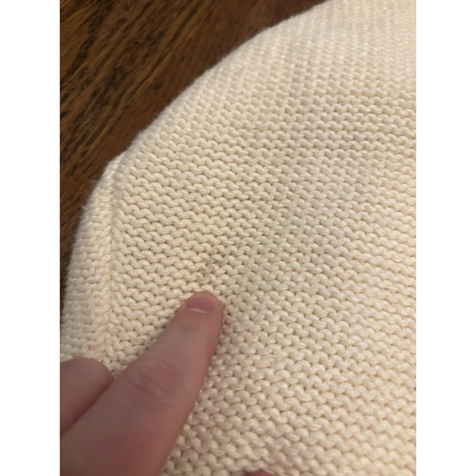 Vintage VINTAGE Ivory Wool Cable Knit Cardigan Sweater Long Sleeve Women M Size M / US 6-8 / IT 42-44 - 2 Thumbnail