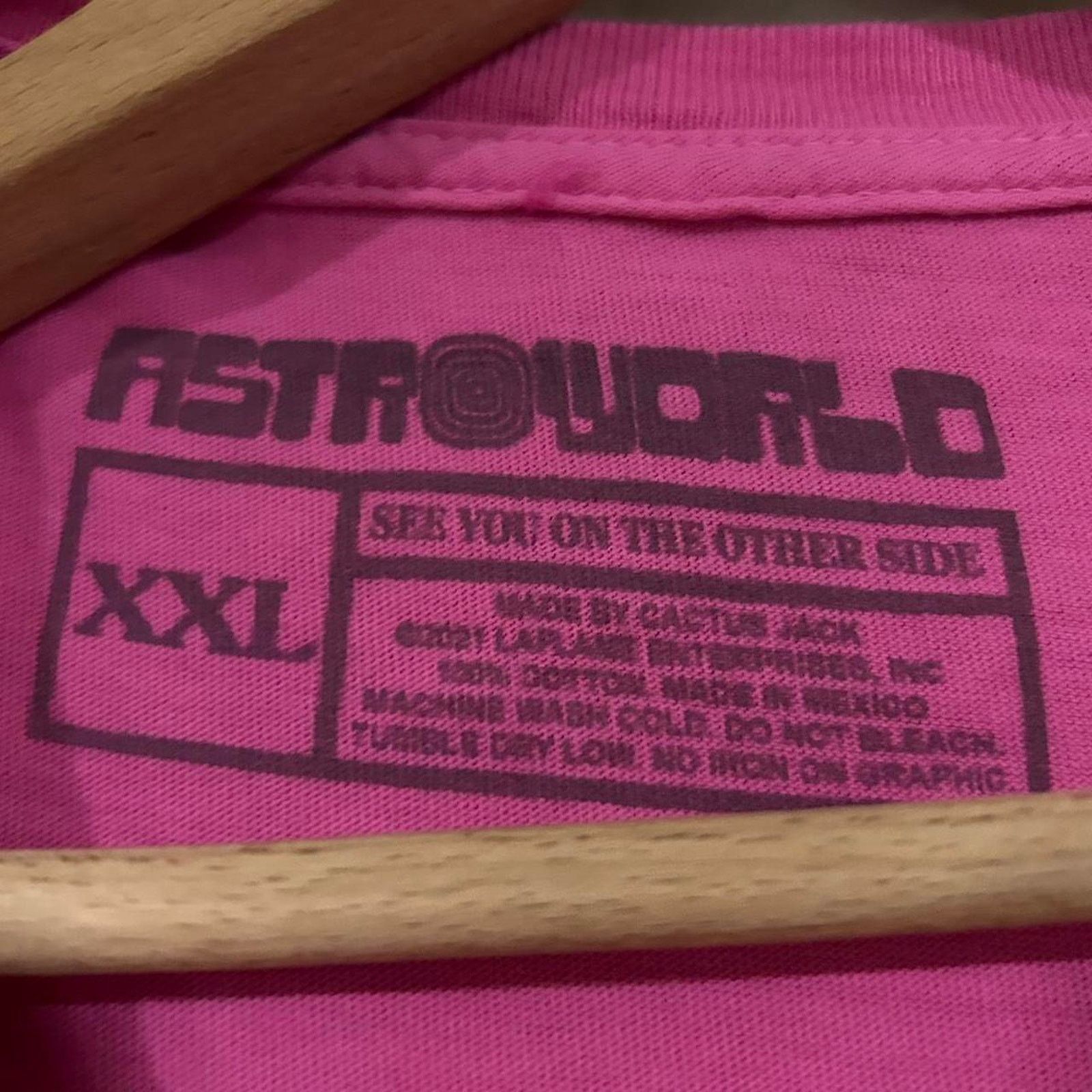 Travis Scott 2021 Travis Scott Astroworld See You On The Other Side Shirt Size US XXL / EU 58 / 5 - 5 Thumbnail